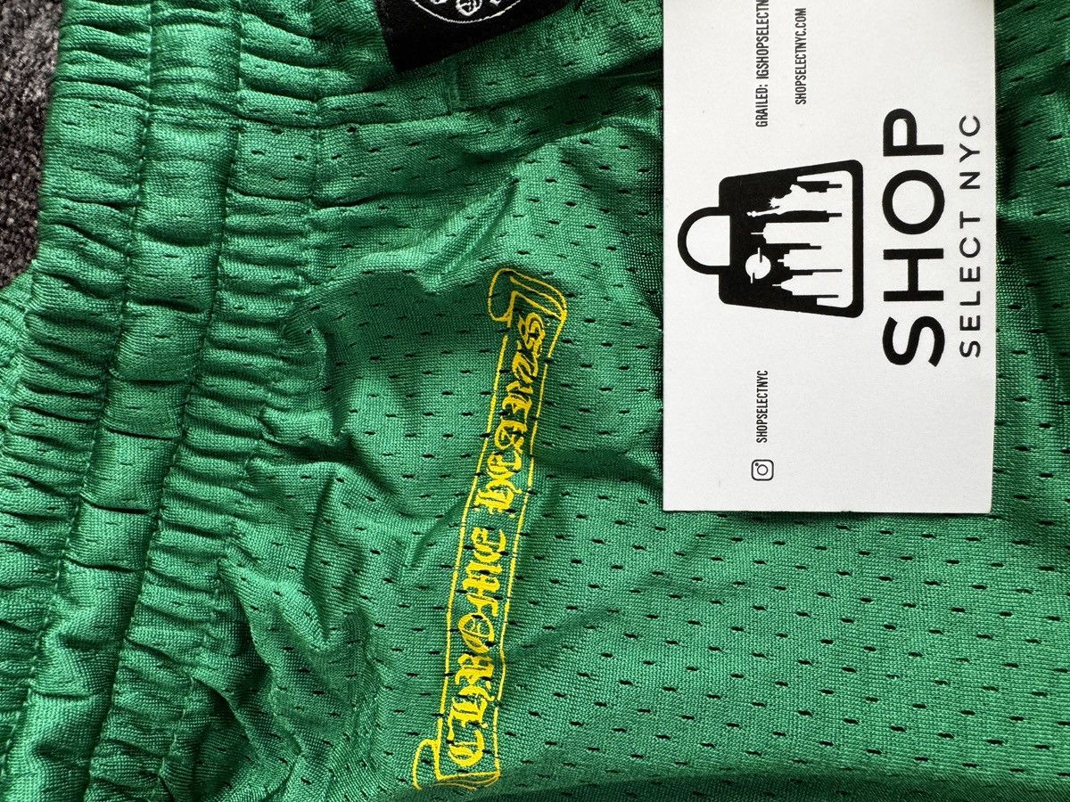 Chrome Hearts CHROME HEARTS GREEN/YELLOW MESH SHORTS Size US 34 / EU 50 - 3 Thumbnail