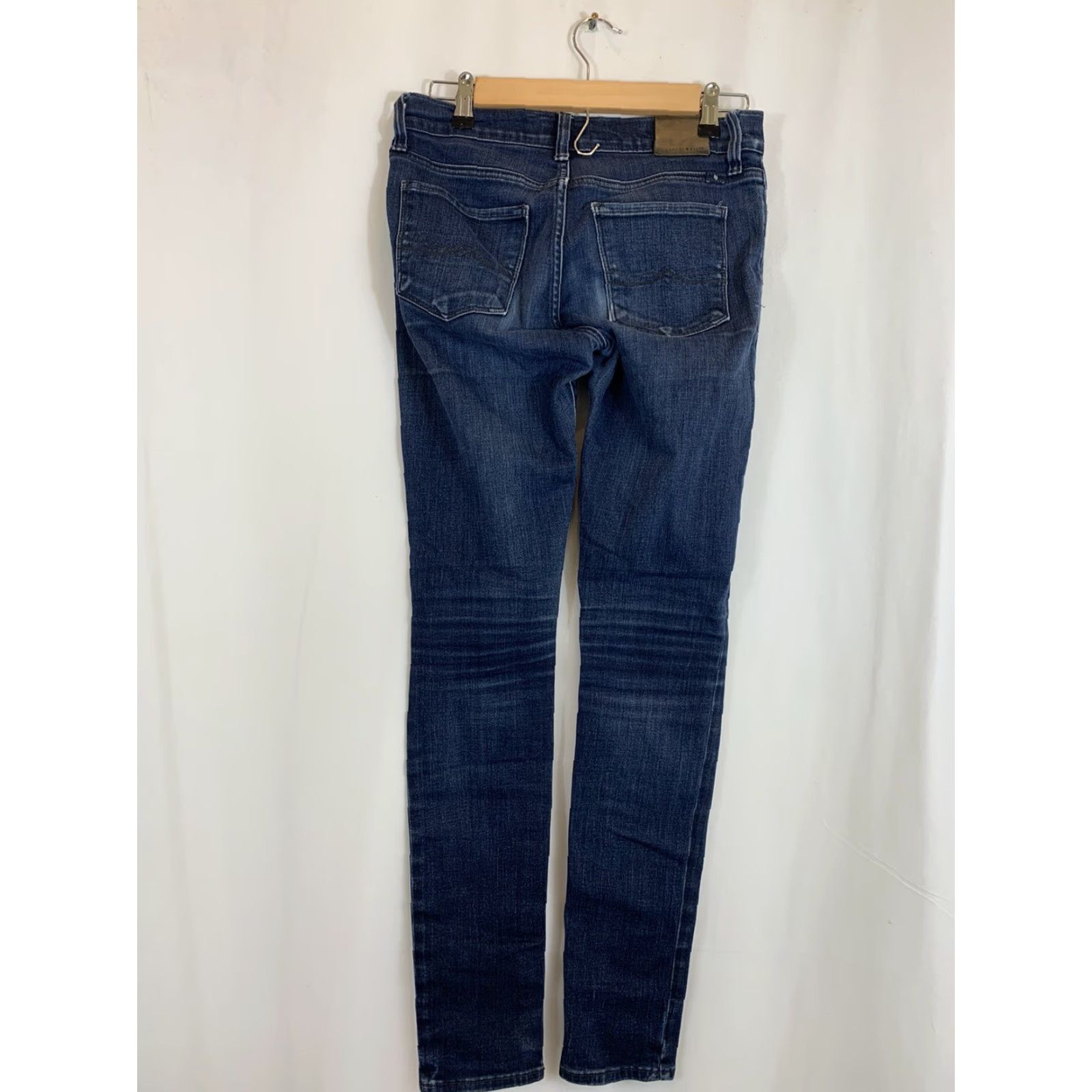 Lucky Brand Lucky Brand Jeans Womens Size 2 Regular Dark Wash Brooke Skinny Denim Jeans Size 26" / US 2 / IT 38 - 4 Thumbnail