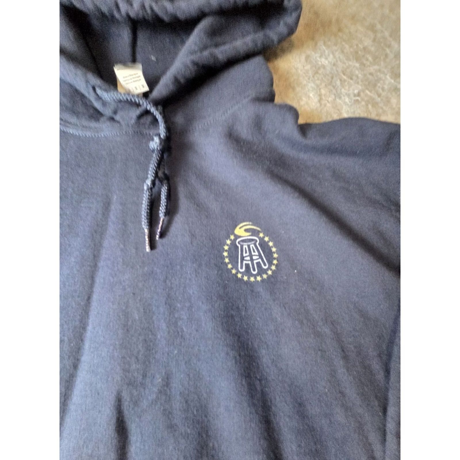 Gildan Barstool Hoodie Men's Michigan Wolverines Jim Harbaugh Champions Medium Blue Size US M / EU 48-50 / 2 - 2 Thumbnail