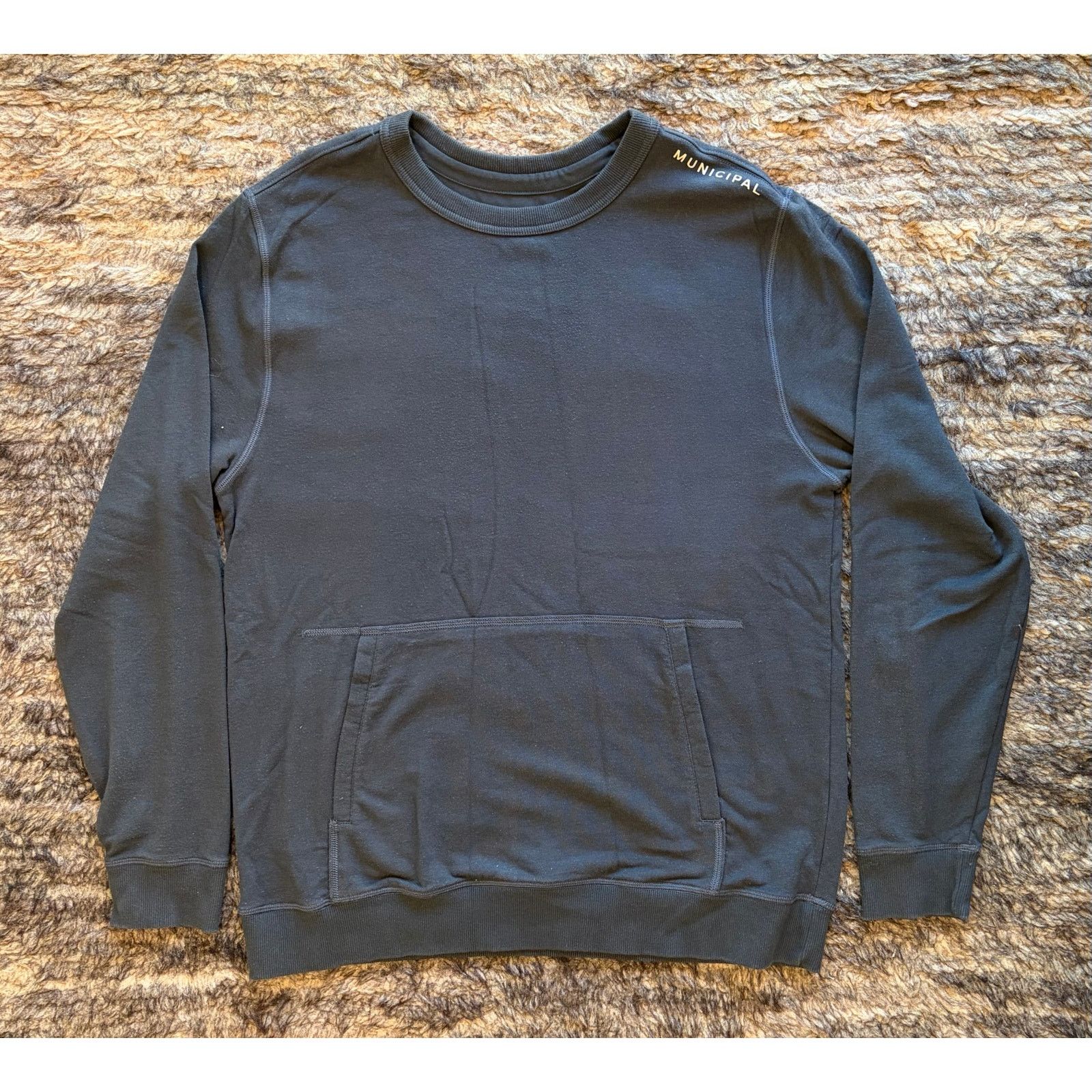 Nike Men’s municipal sport utility sweatshirt pocket gray large Size US L / EU 52-54 / 3 - 1 Thumbnail
