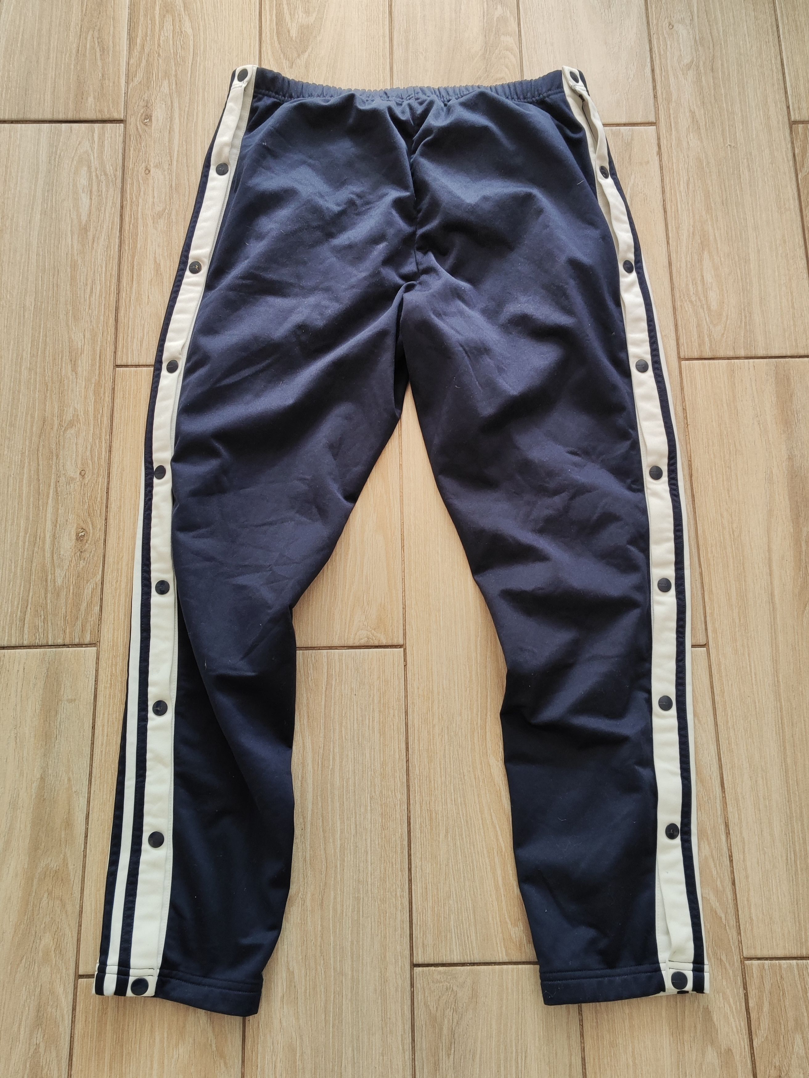 Adidas × Kim Kardashian × Vintage adidas Originals Adibreak Track Pants Black/White Size US 40 / EU 56 - 4 Thumbnail