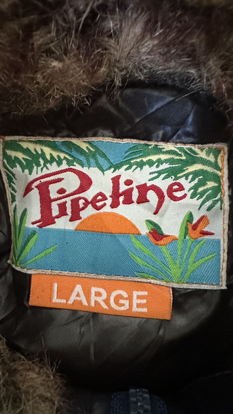 Urban Pipeline VINTAGE PIPELINE LIGHT PUFFER WITH FUR HOOD Size US L / EU 52-54 / 3 - 8 Thumbnail
