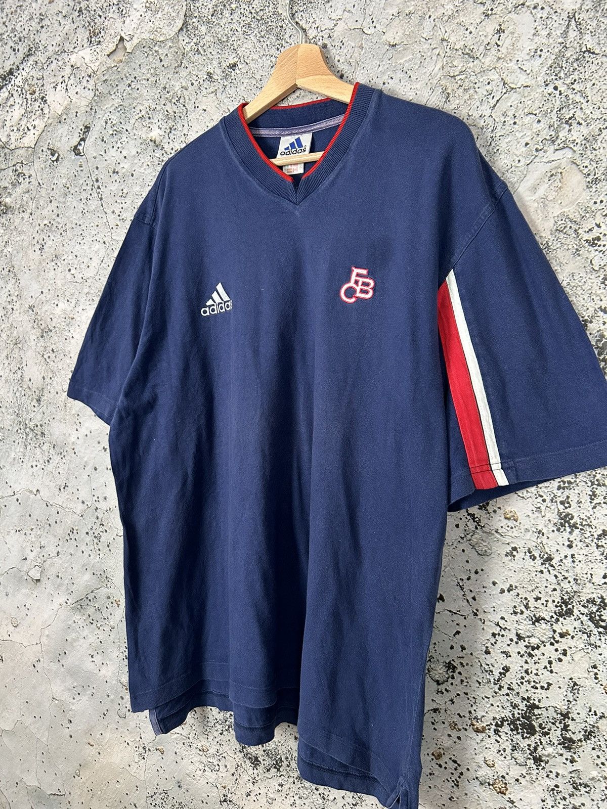 Other Vintage FC Barcelona Adidas Soccer Jersey Football Hype Size US L / EU 52-54 / 3 - 2 Thumbnail