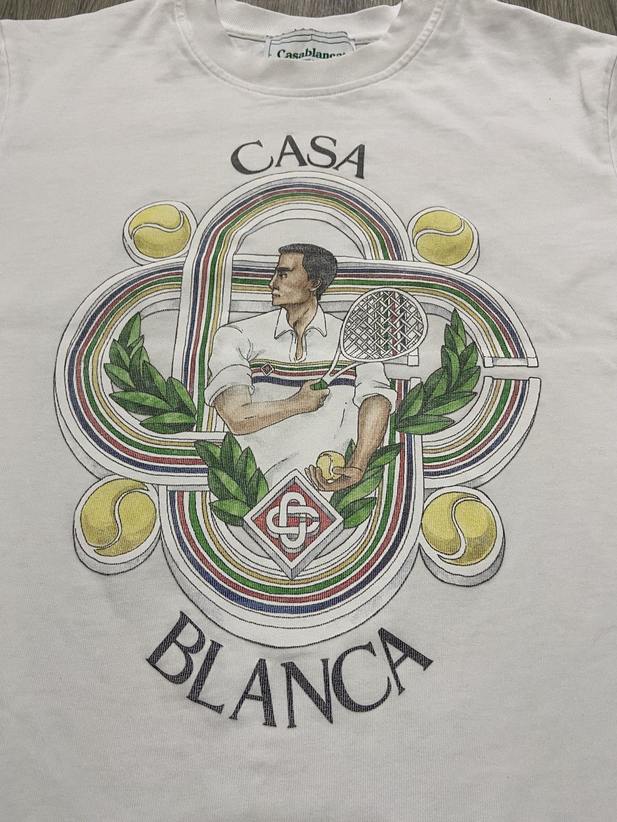 Casablanca Casablanca t shirt Size US M / EU 48-50 / 2 - 2 Thumbnail