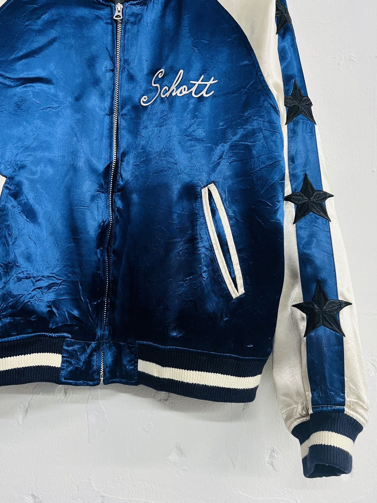 Schott SCHOTT NYC SUKAJAN BOMBER JACKET Size US M / EU 48-50 / 2 - 4 Thumbnail