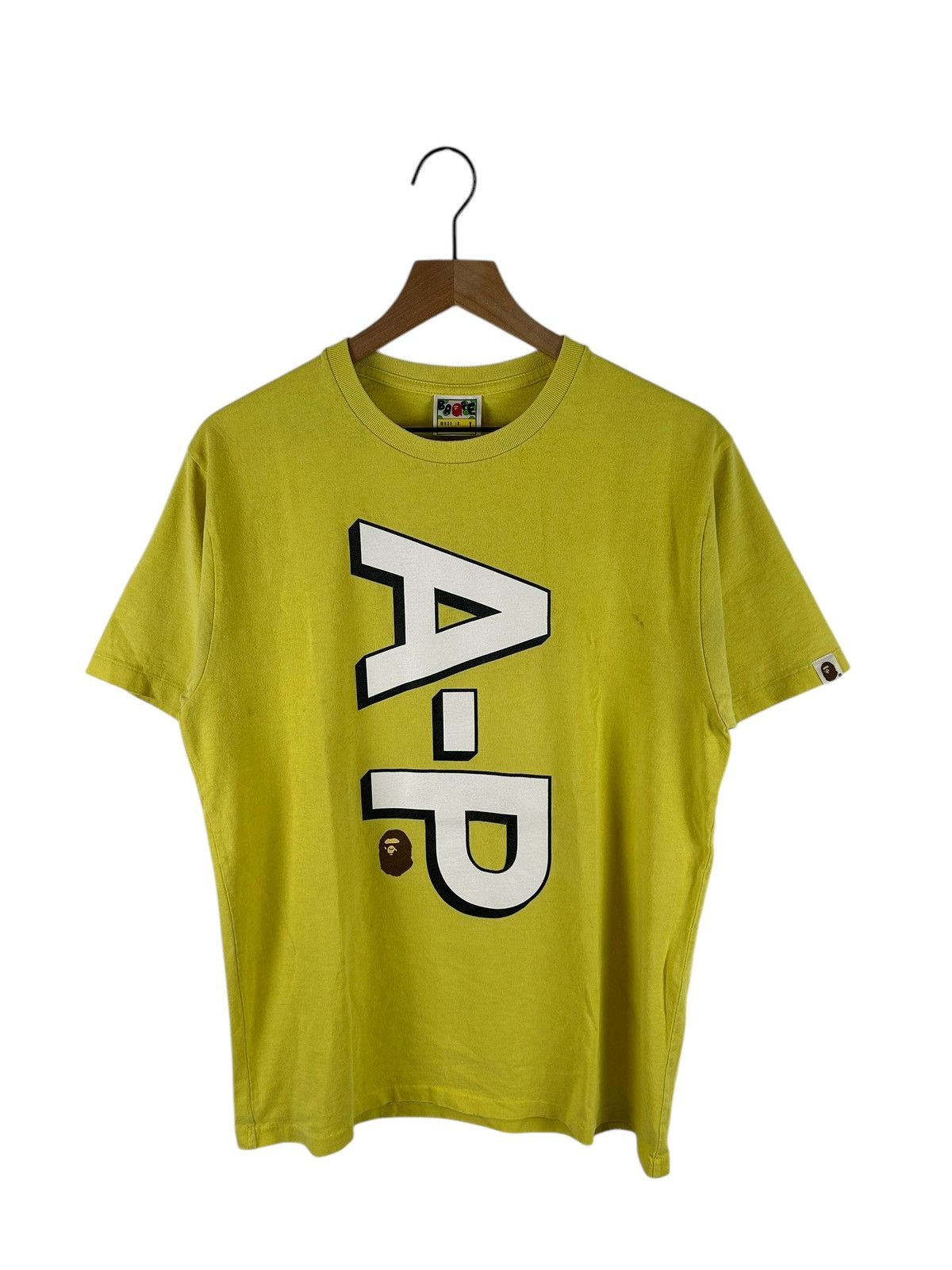 Bape A-P Print T-Shirt