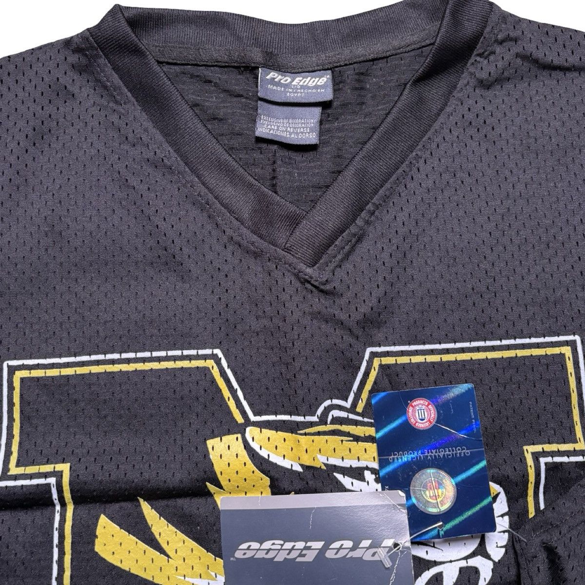 Other Vintage Y2K Pro Edge Missouri Tigers Mizzou Jersey Shirt NWT Size US L / EU 52-54 / 3 - 3 Thumbnail