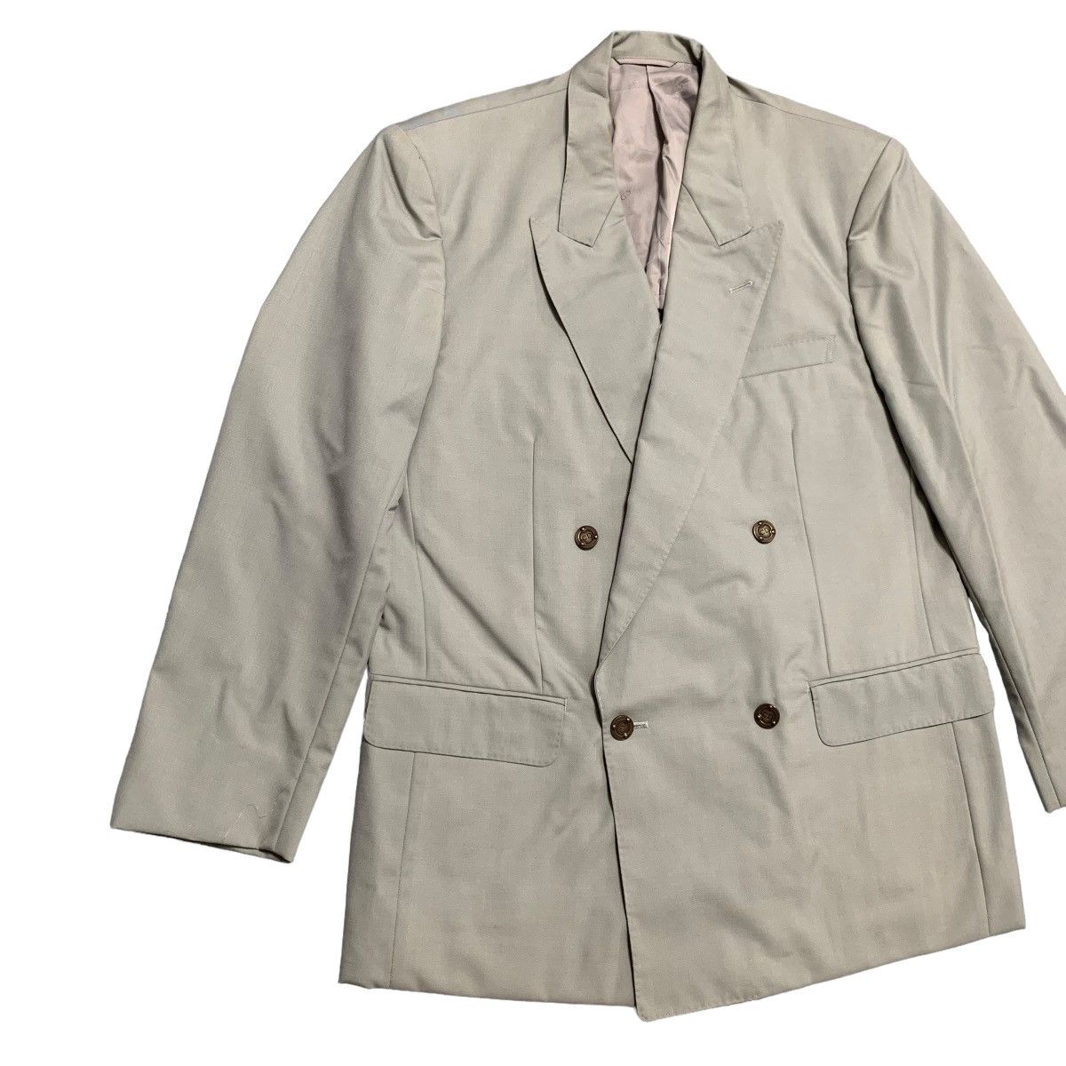 Christian Dior Monsieur Christian Dior Monsieur Double Breast Blazer Size US M / EU 48-50 / 2 - 2 Thumbnail