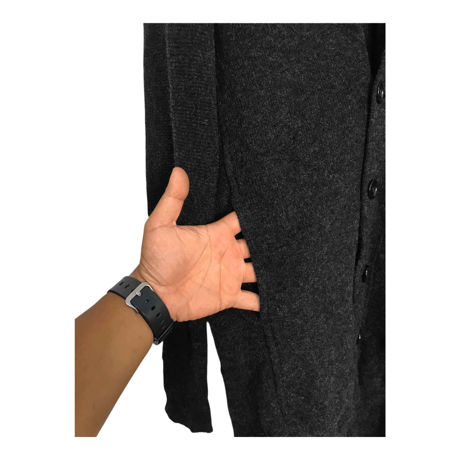 Zucca Issey Miyake Zucca Wool Long Cardigan Sweater Size US M / EU 48-50 / 2 - 3 Thumbnail