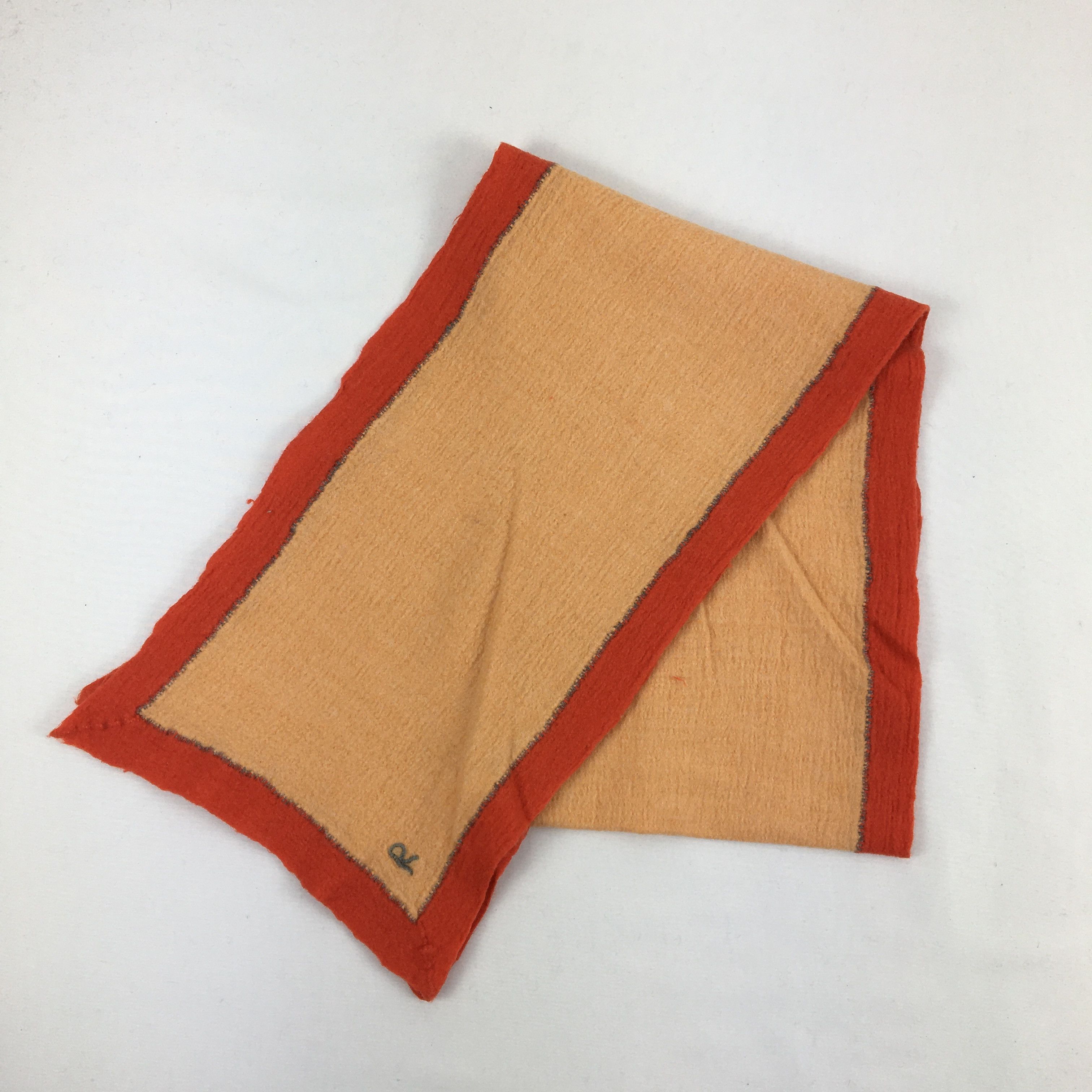 Roberta di Camerino Roberto De Camerino Scarf Muffler Wool Cashmere Scarves Size ONE SIZE - 3 Thumbnail