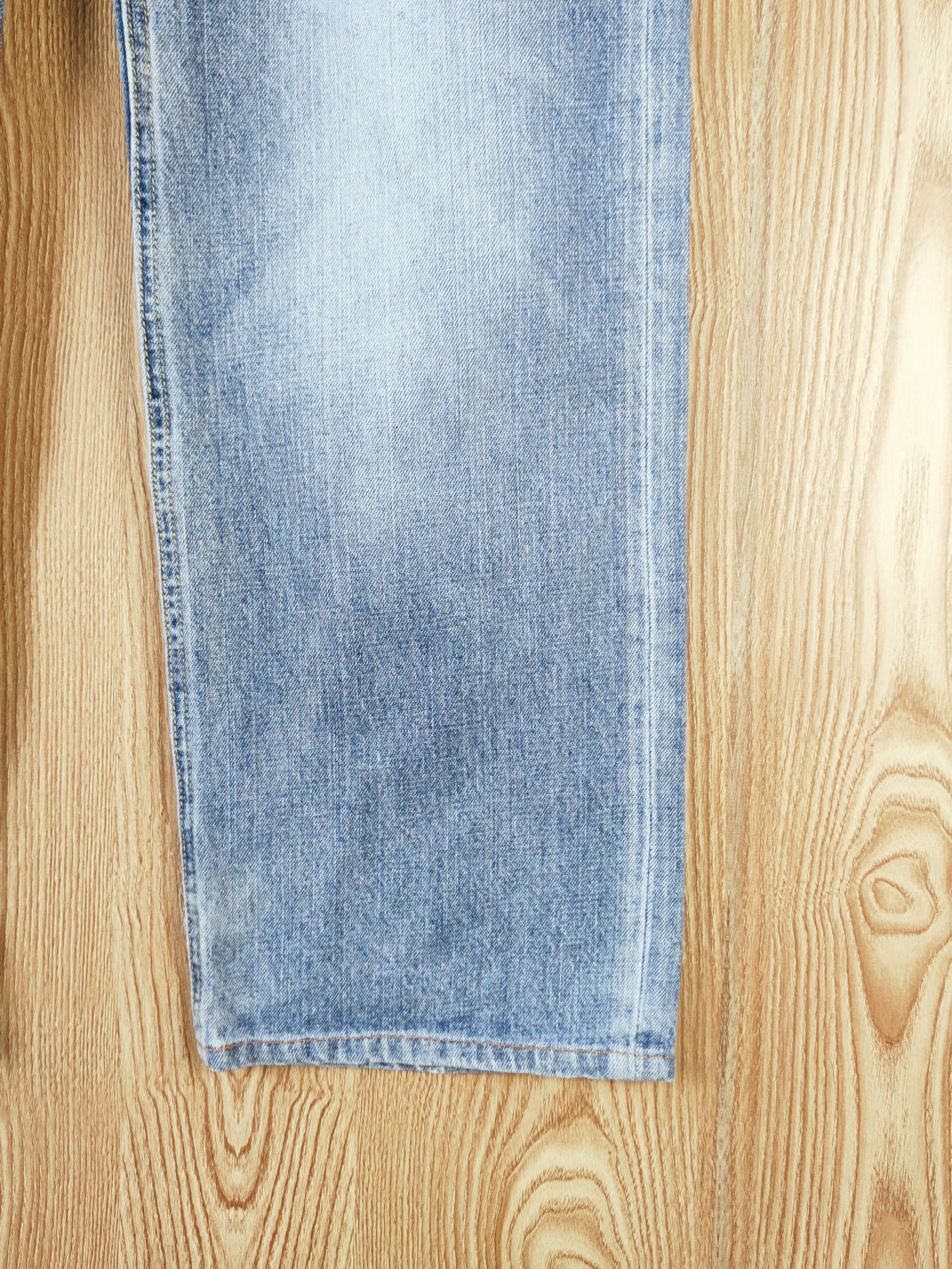Japanese Brand × Vintage 1991 Navy Produce Blue Distressed Ripped Jeans Size US 32 / EU 48 - 5 Thumbnail
