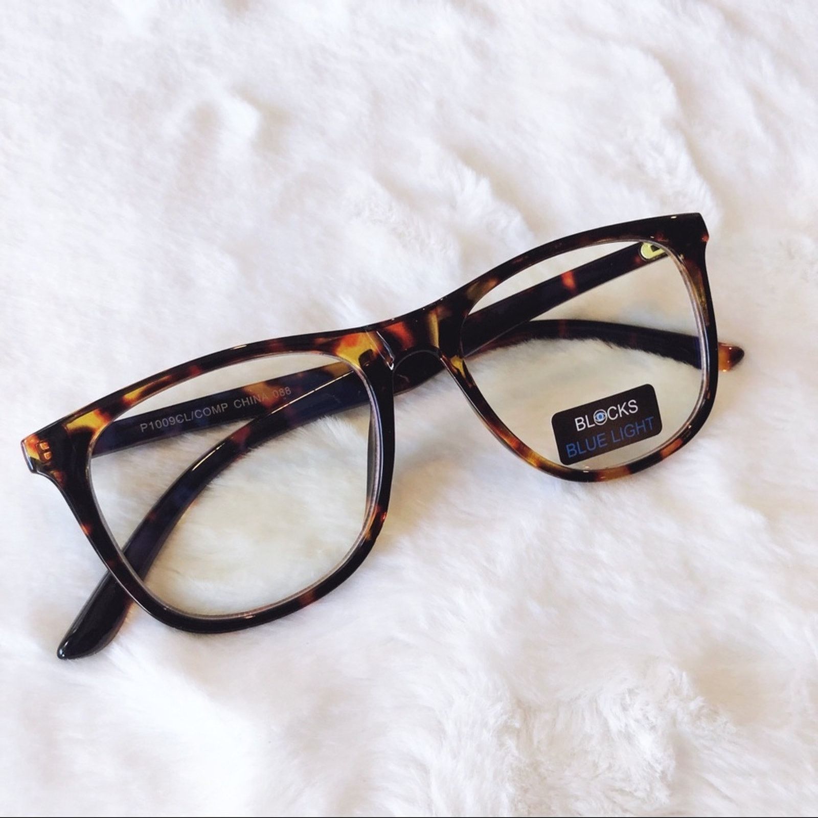 Other Nadia Tortoise Brown Computer Blue Light Glasses Size ONE SIZE - 1 Thumbnail