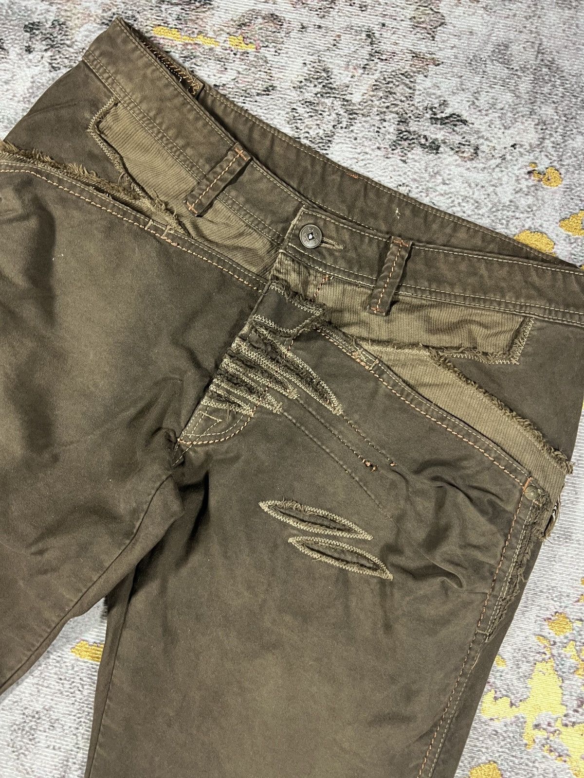 Marithe + Francois Girbaud Vintage Marithe Francios Girbaud Tactical Military Pants Size US 34 / EU 50 - 5 Thumbnail