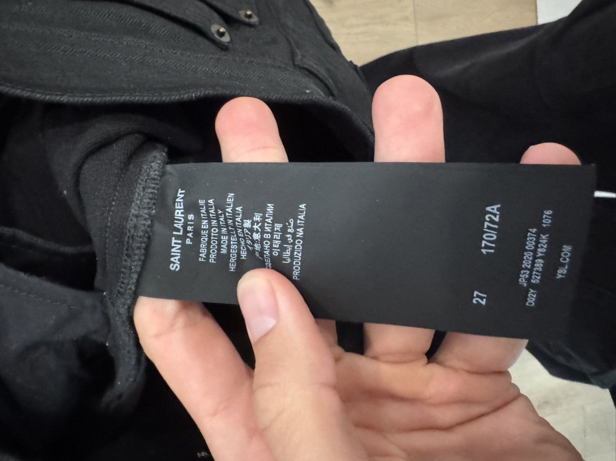 Saint Laurent Paris Nightrider heavy wax d02 Size US 27 - 4 Thumbnail
