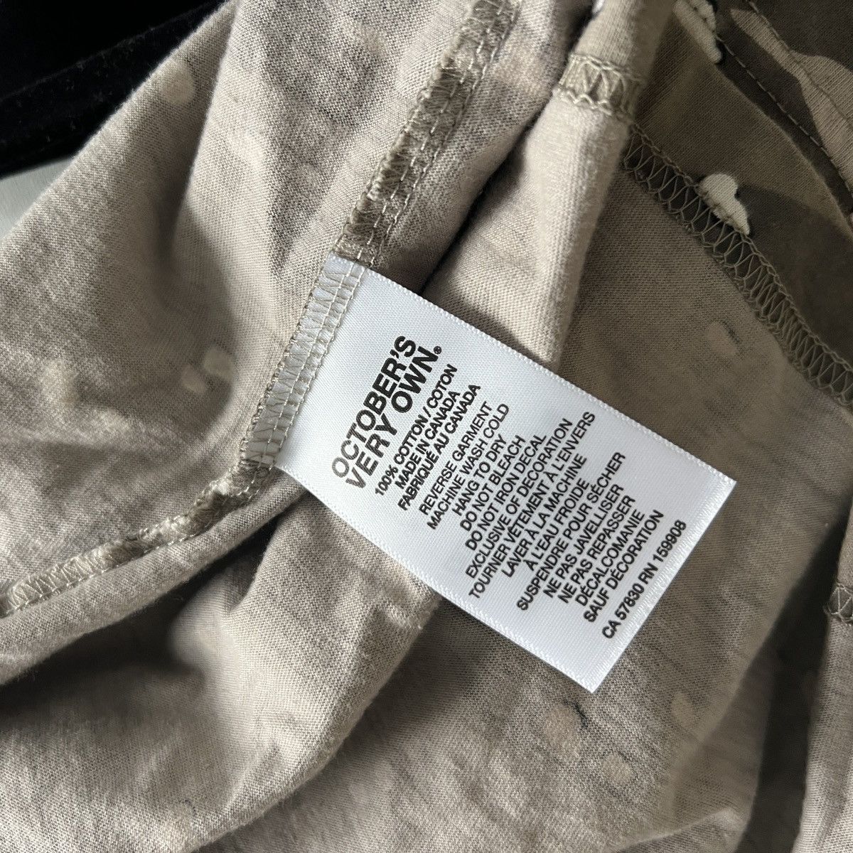 October's Very Own 🦉🦉 Ovo Octobers Very Own Reflective Camo T-Shirt Size US L / EU 52-54 / 3 - 5 Thumbnail
