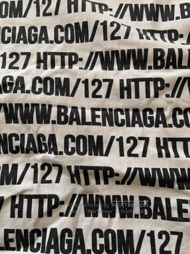 Balenciaga Balenciaga Fully Printed Alphabet T-Shirt Size US M / EU 48-50 / 2 - 3 Thumbnail