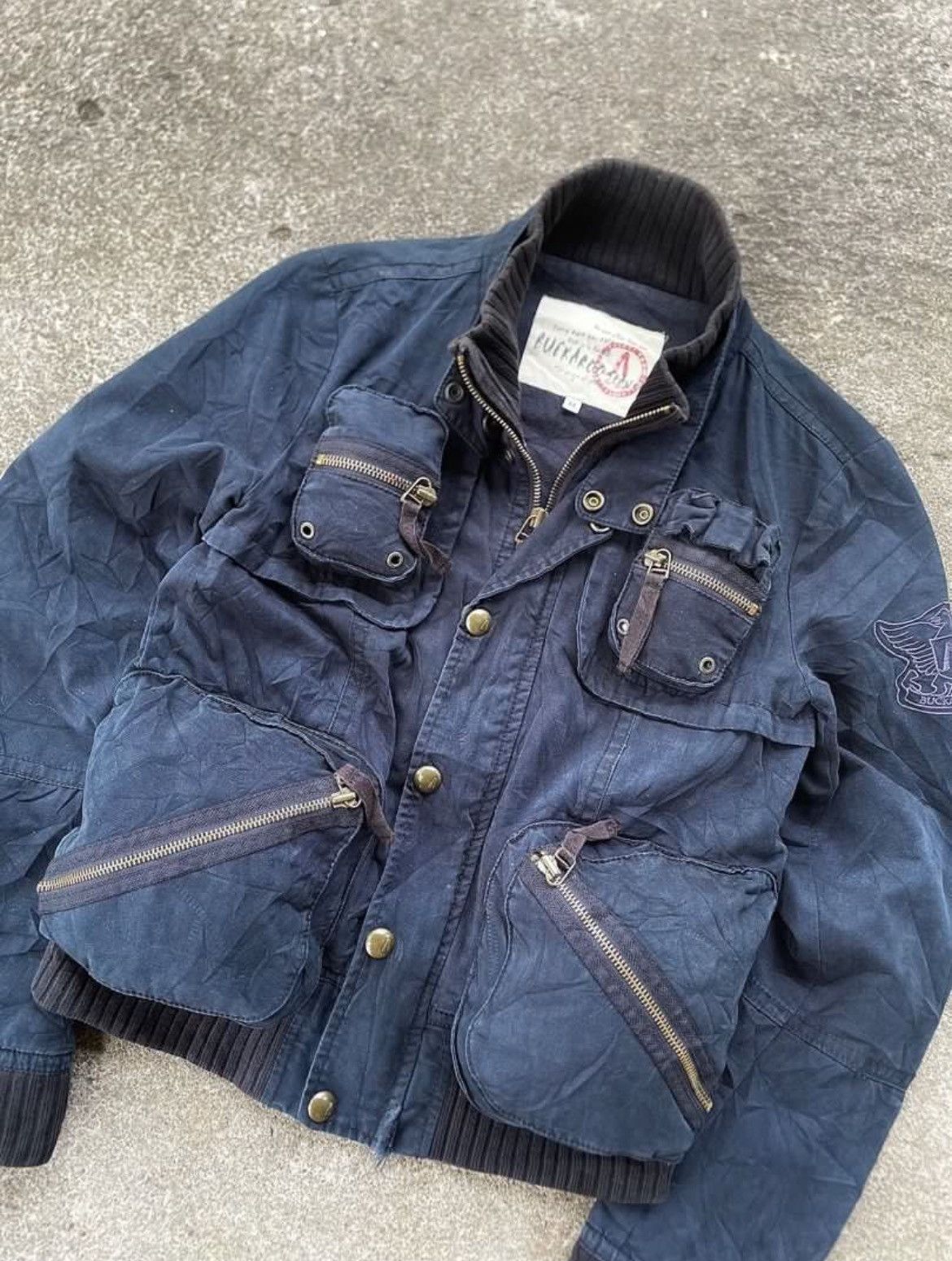 Japanese Brand 2000s Buckaroo 3D Multi Pocket Jacket if six was nine grunge Size US M / EU 48-50 / 2 - 5 Thumbnail