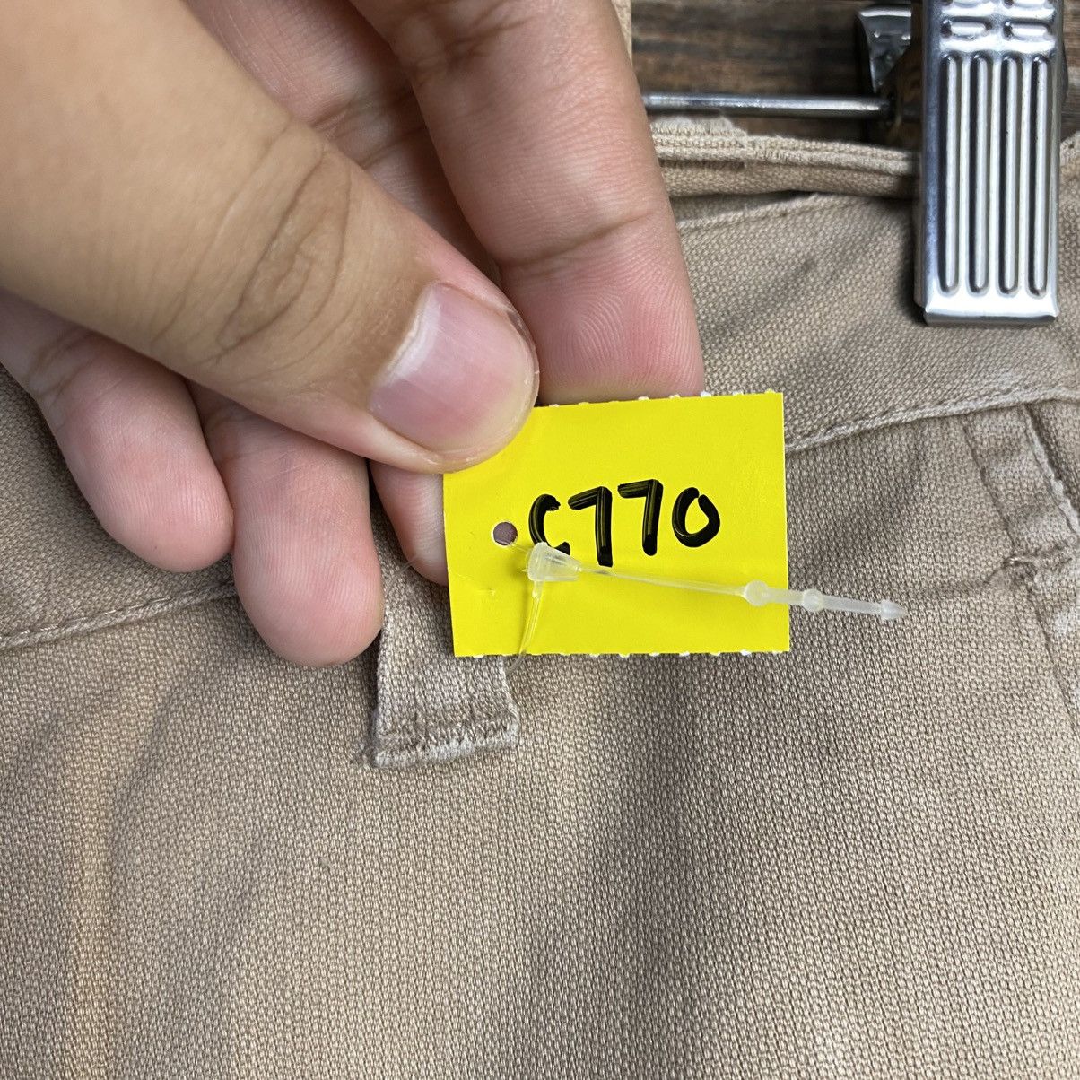 DL Japanese Brand Beige Cargo Multipocket Pants #C770