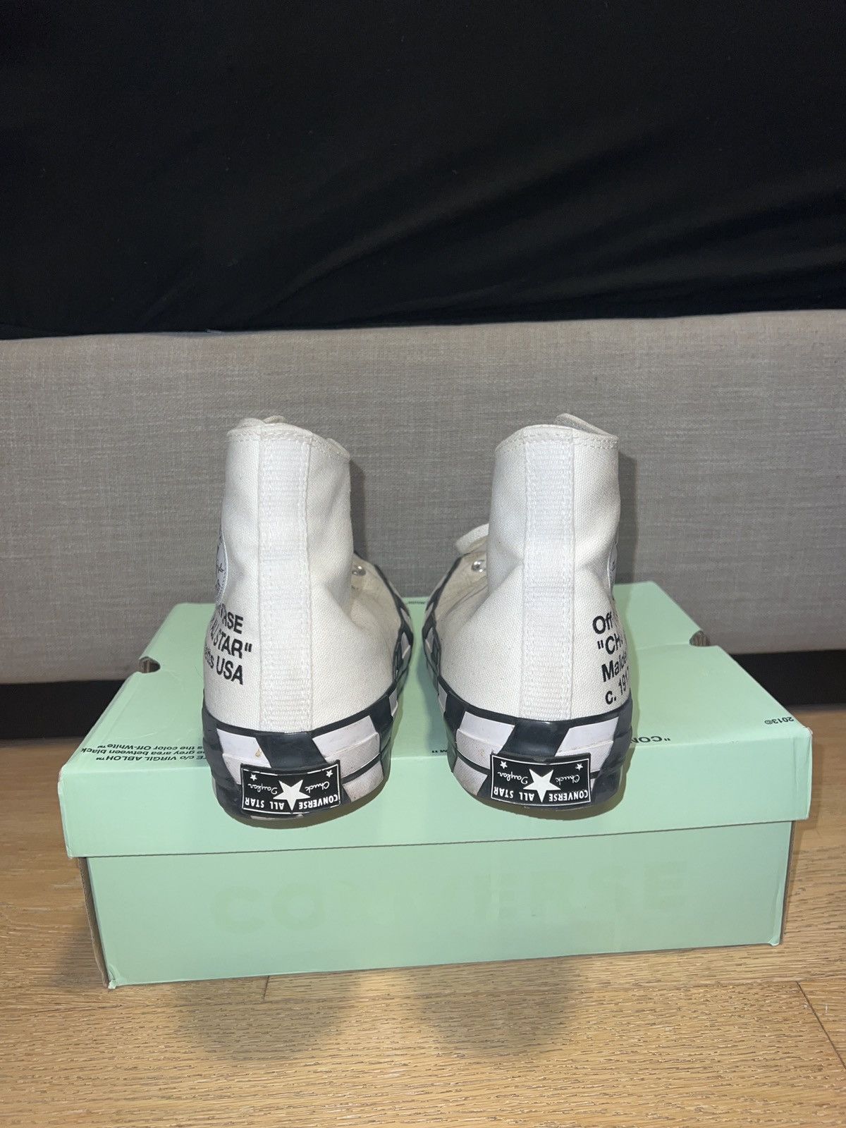 Converse × Off-White Off White Converse Chuck 70 Size US 11 / EU 44 - 4 Thumbnail