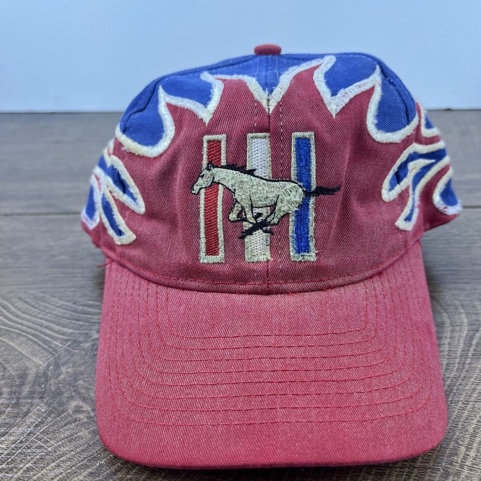 Other Mustangs Hat Randy #1 Mustang Hat Adjustable Hat Red Hat Adu Size ONE SIZE - 1 Thumbnail