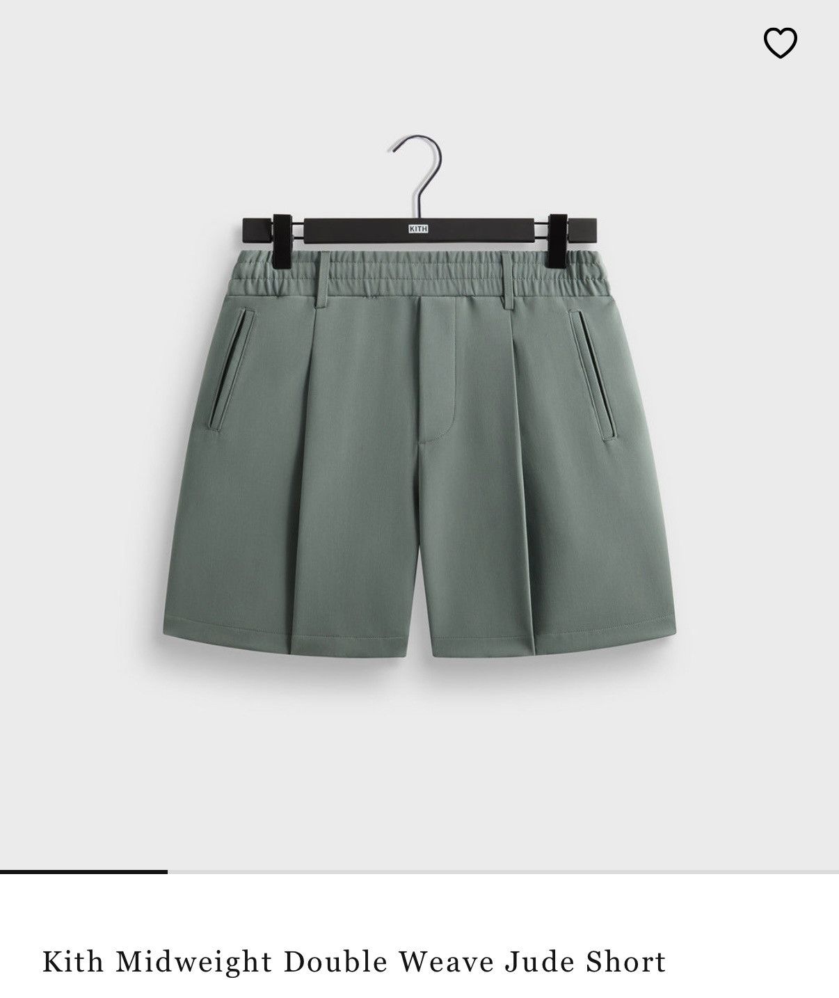 Kith Kith Midweight Double Weave Jude Short Size US 28 / EU 44 - 1 Thumbnail