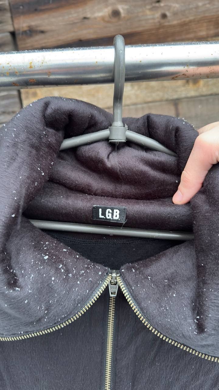 Le Grande Bleu (L.G.B.) Le Grande Bleu Fleece Agnora zip sweatshirt Rick Owens Size US S / EU 44-46 / 1 - 3 Thumbnail