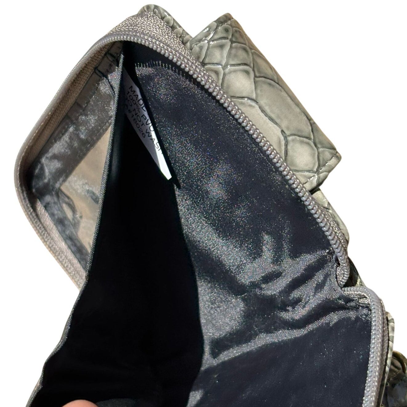 Other Y2K Gray Faux Snakeskin Wallet Size ONE SIZE - 6 Thumbnail