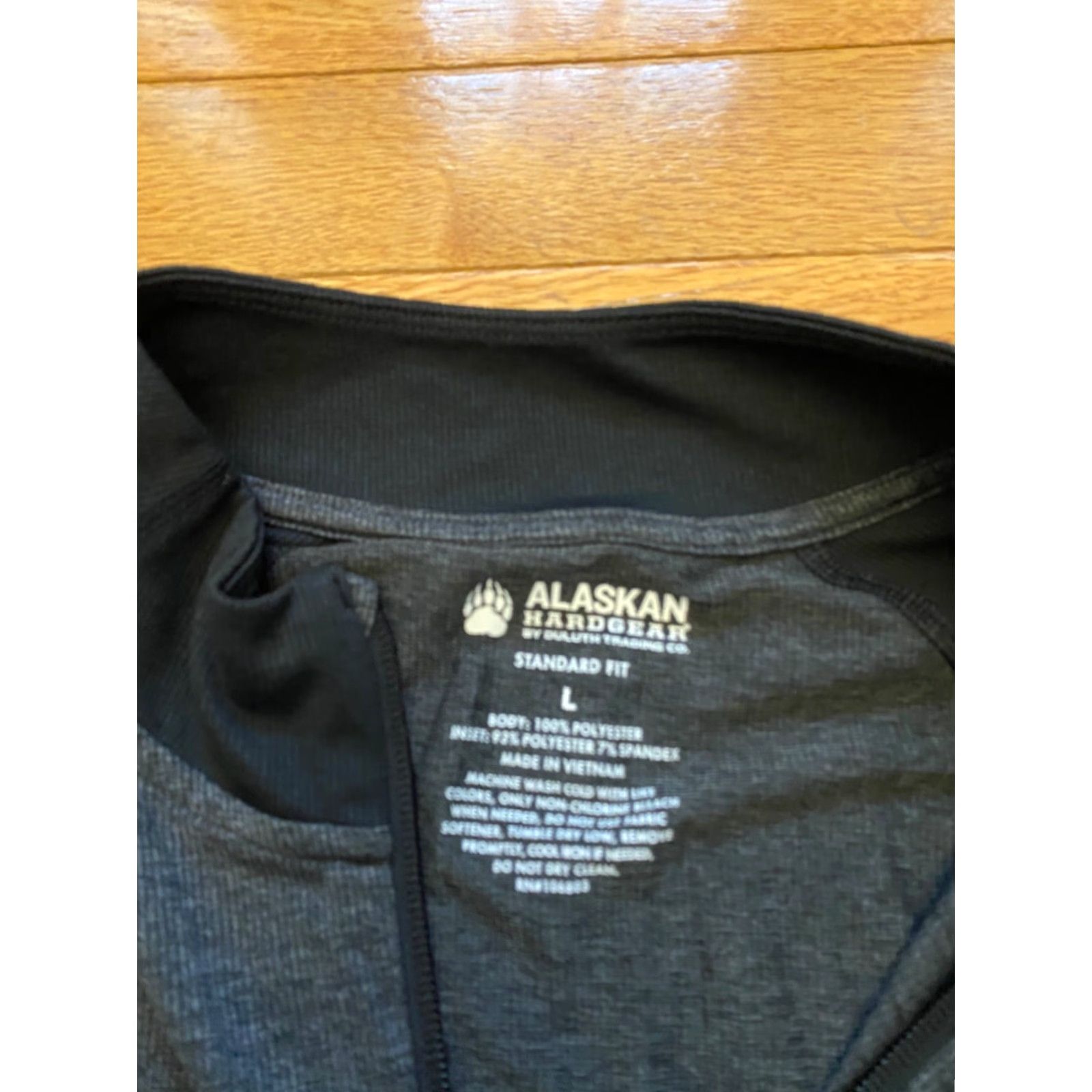 Vintage Duluth Trading Alaskan Hardgear 1/4 Zip Pullover Gray Large Mens Regular Fit 100% Polyester Fleece Jacket Size US L / EU 52-54 / 3 - 4 Thumbnail