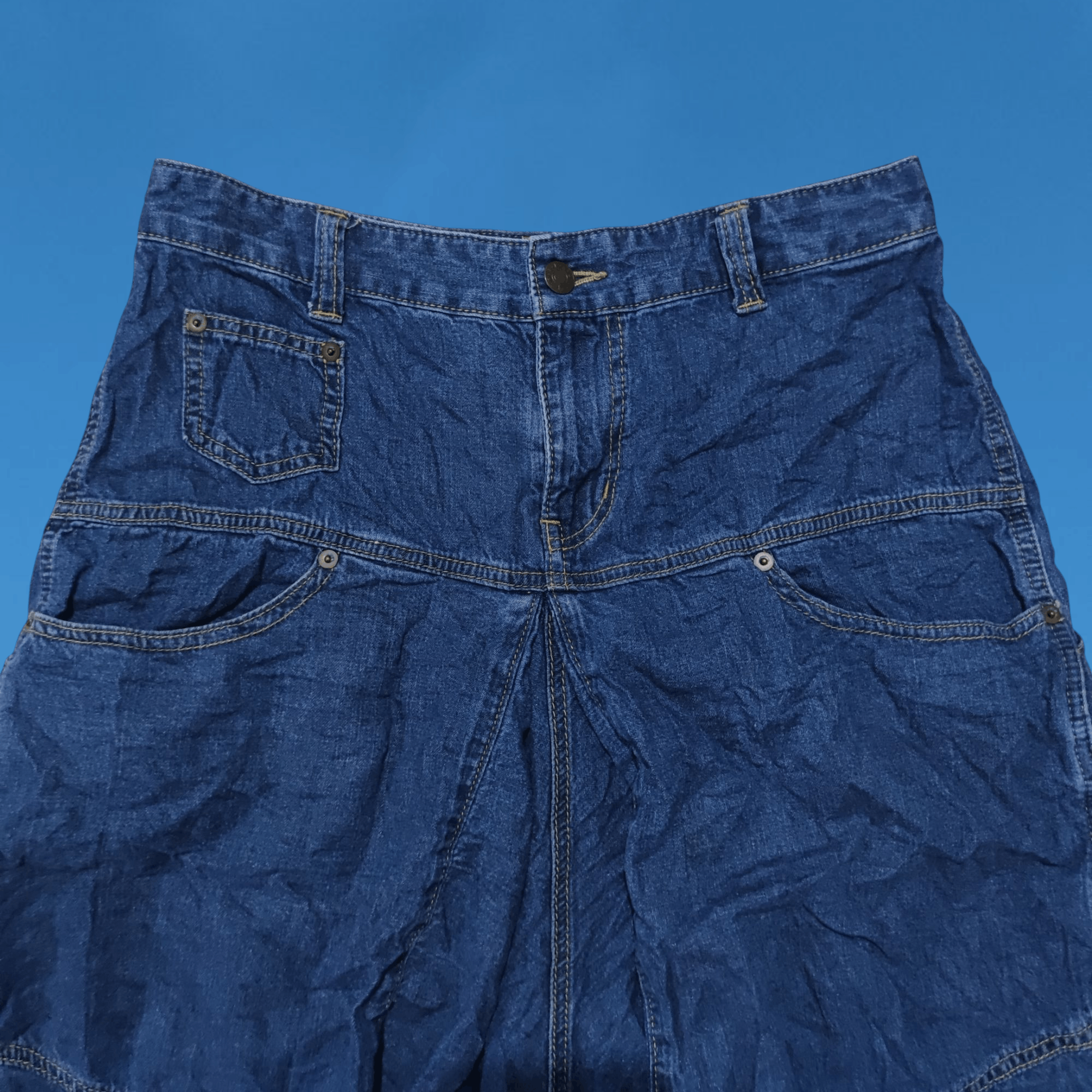Frapbois × Issey Miyake × Japanese Brand 2000s Frapbois By Issey Miyake Drop Crotch Balloon Pants Size US 29 - 4 Thumbnail