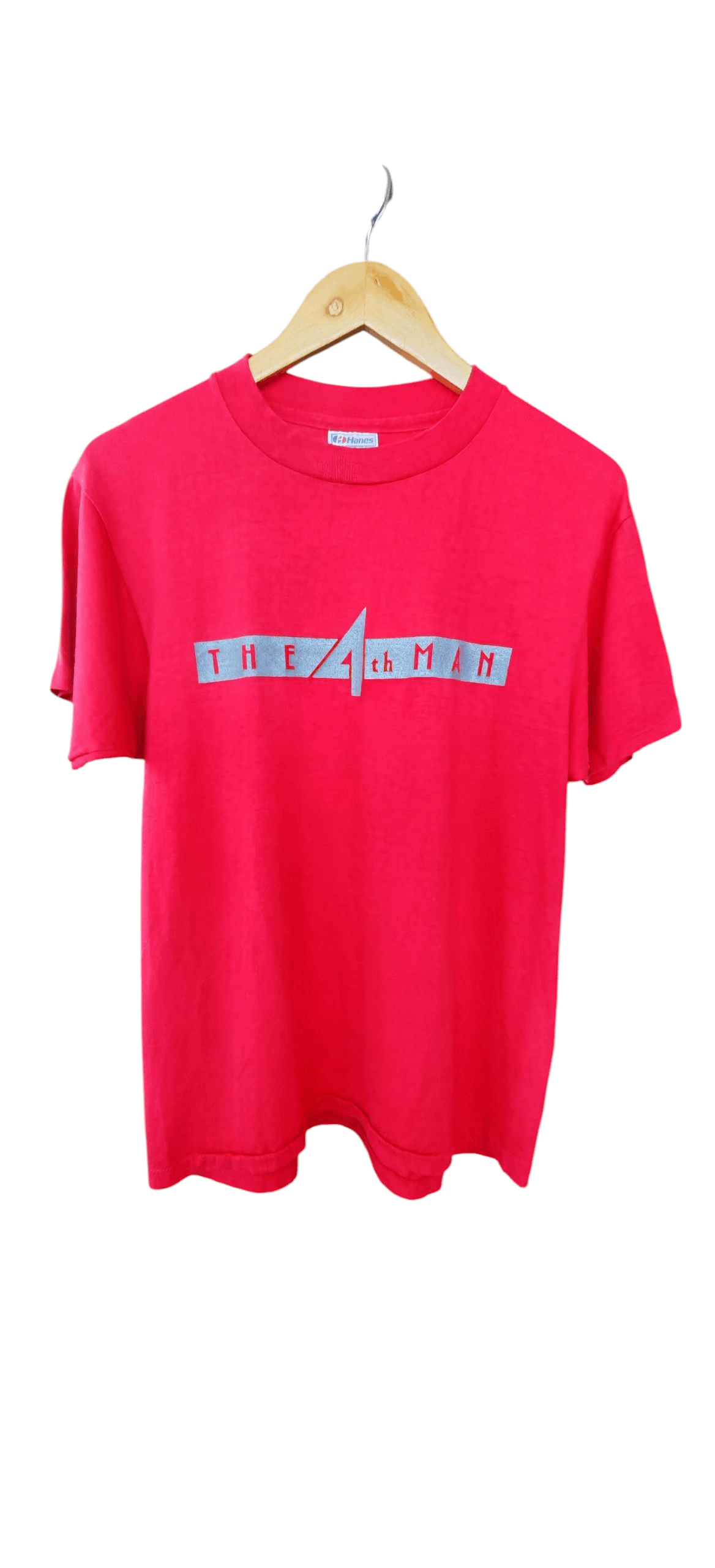 Vintage The 4th Man vintage hanes 80s USA movie tee Size US L / EU 52-54 / 3 - 1 Thumbnail