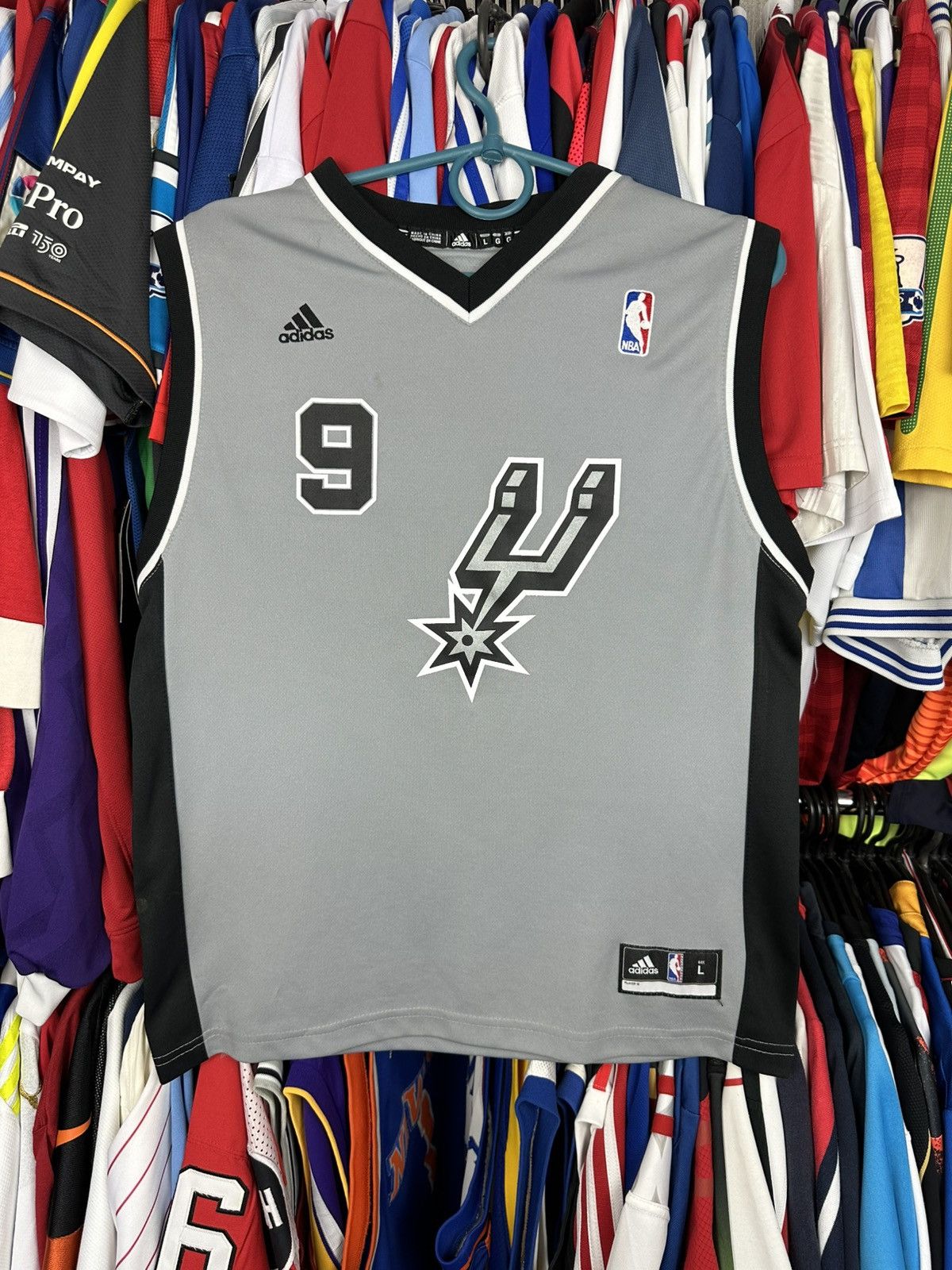Adidas × NBA Tony Parker Jersey # 9 Adidas Young L San Antonio Spurs NBA Size US XS / EU 42 / 0 - 1 Thumbnail