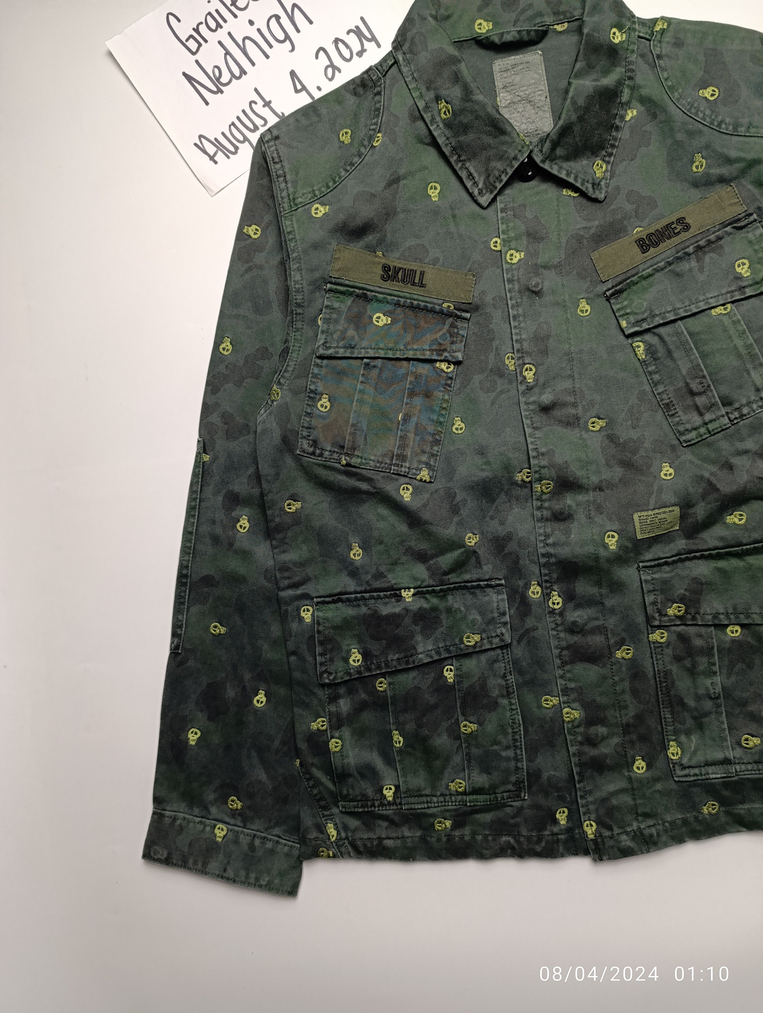Stussy × Wtaps RARE ARCHIVAL WTAPS X STUSSY M-65 JACKET HUNTER CAMO Size US M / EU 48-50 / 2 - 4 Thumbnail