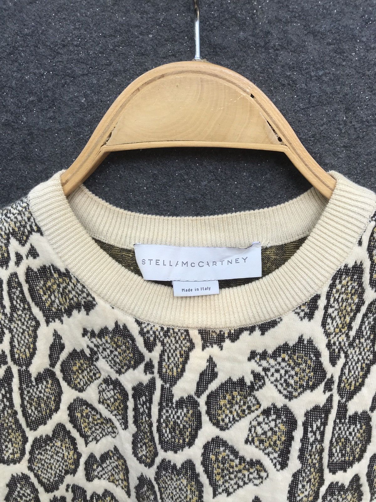 Designer × Stella McCartney 💥 RARE 💥 Stella McCartney Snakeskin Tee Size XS / US 0-2 / IT 36-38 - 2 Thumbnail