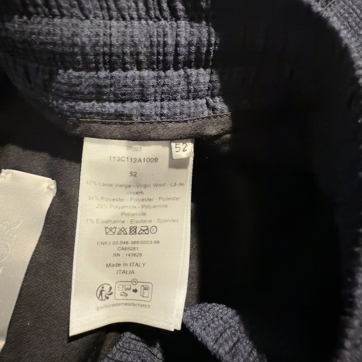Dior Dior wool tailored trackpants (52) Size US 34 / EU 50 - 5 Thumbnail