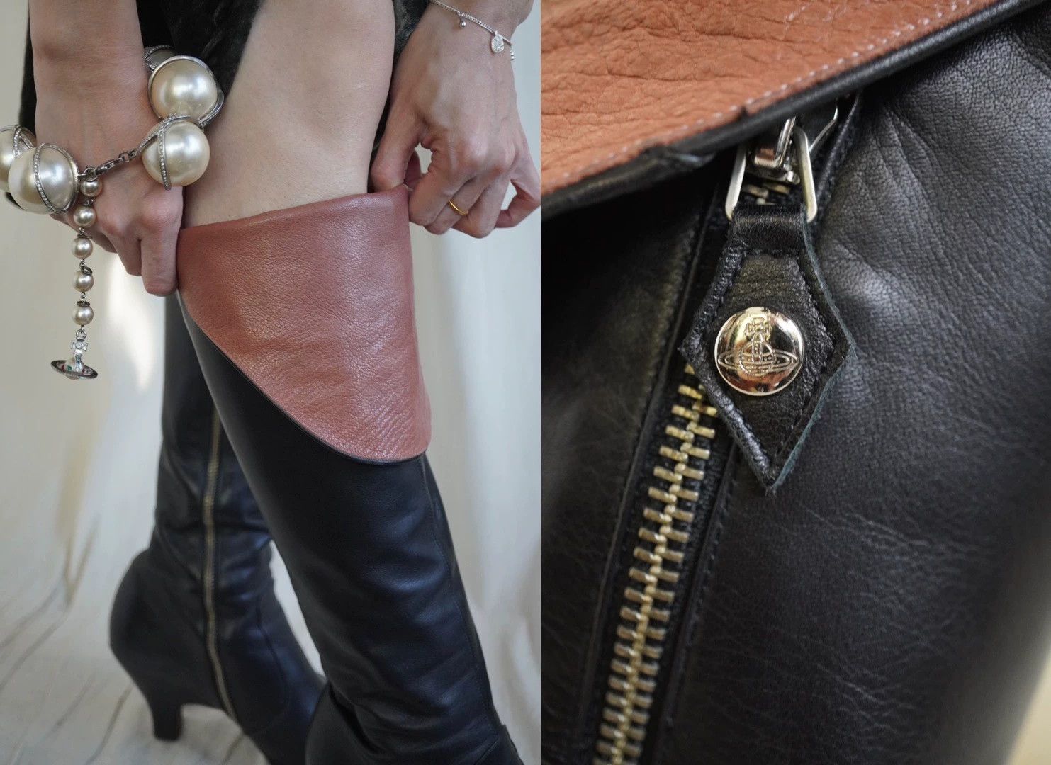 Vivienne Westwood Vivienne Westwood 2000s Fld Cat Pink Knee Boots 36 Size US 5.5 / IT 35.5 - 9 Thumbnail