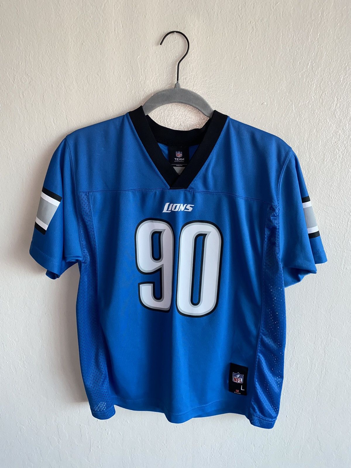 2023-2024) Detroit Lions AMON-RA ST BROWN nfl Jersey YOUTH KIDS BOYS (xl  14-16)