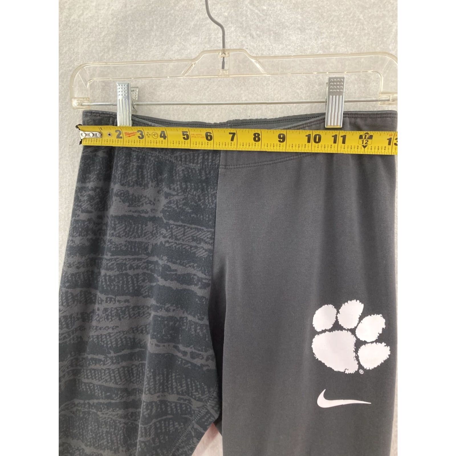 Nike Nike Clemson Tigers Yoga Pants Womens Medium Charcoal Size 32" / US 10 / IT 46 - 3 Thumbnail