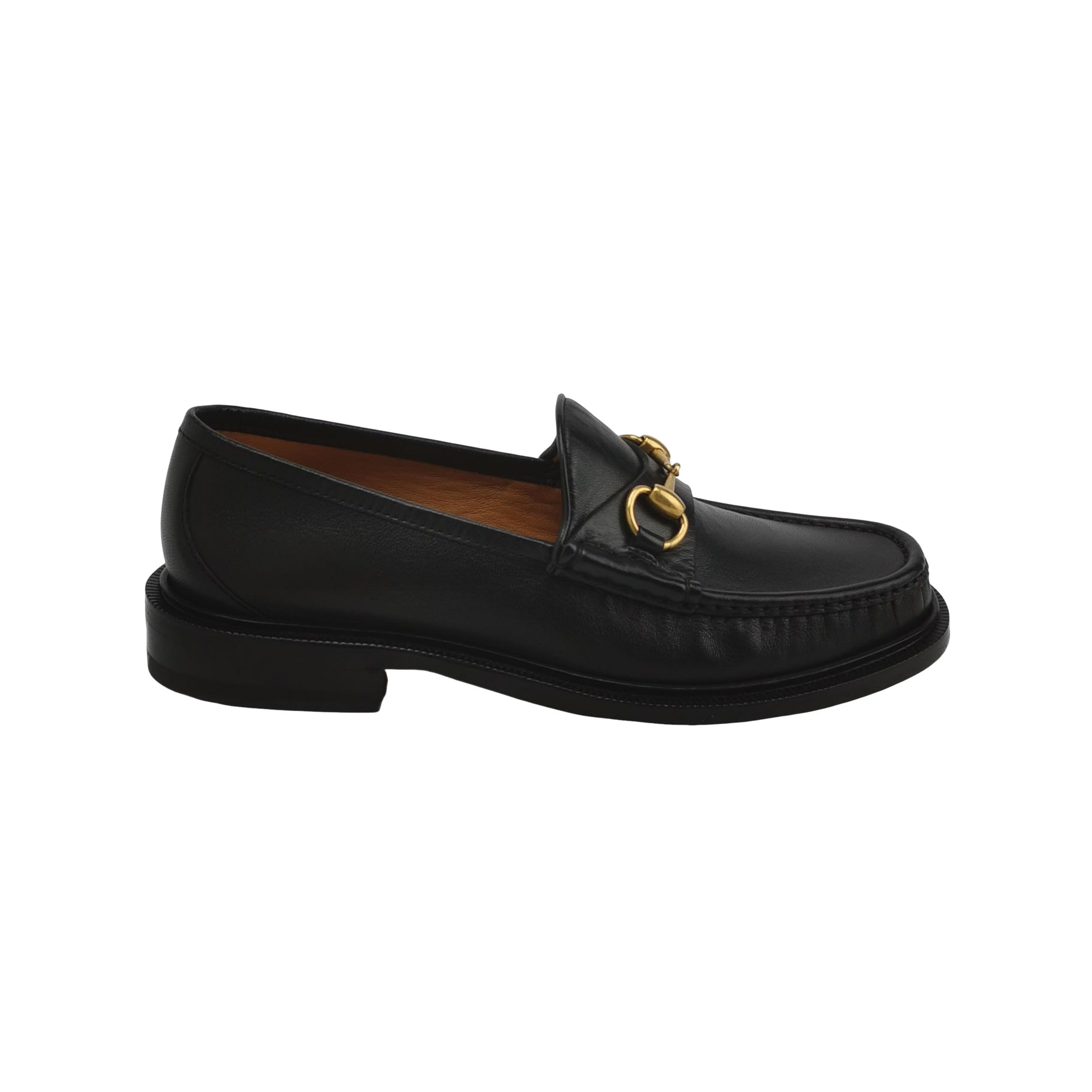 Gucci Gucci Leather Horsebit Loafers IT 40 Size US 10 / IT 40 - 1 Thumbnail