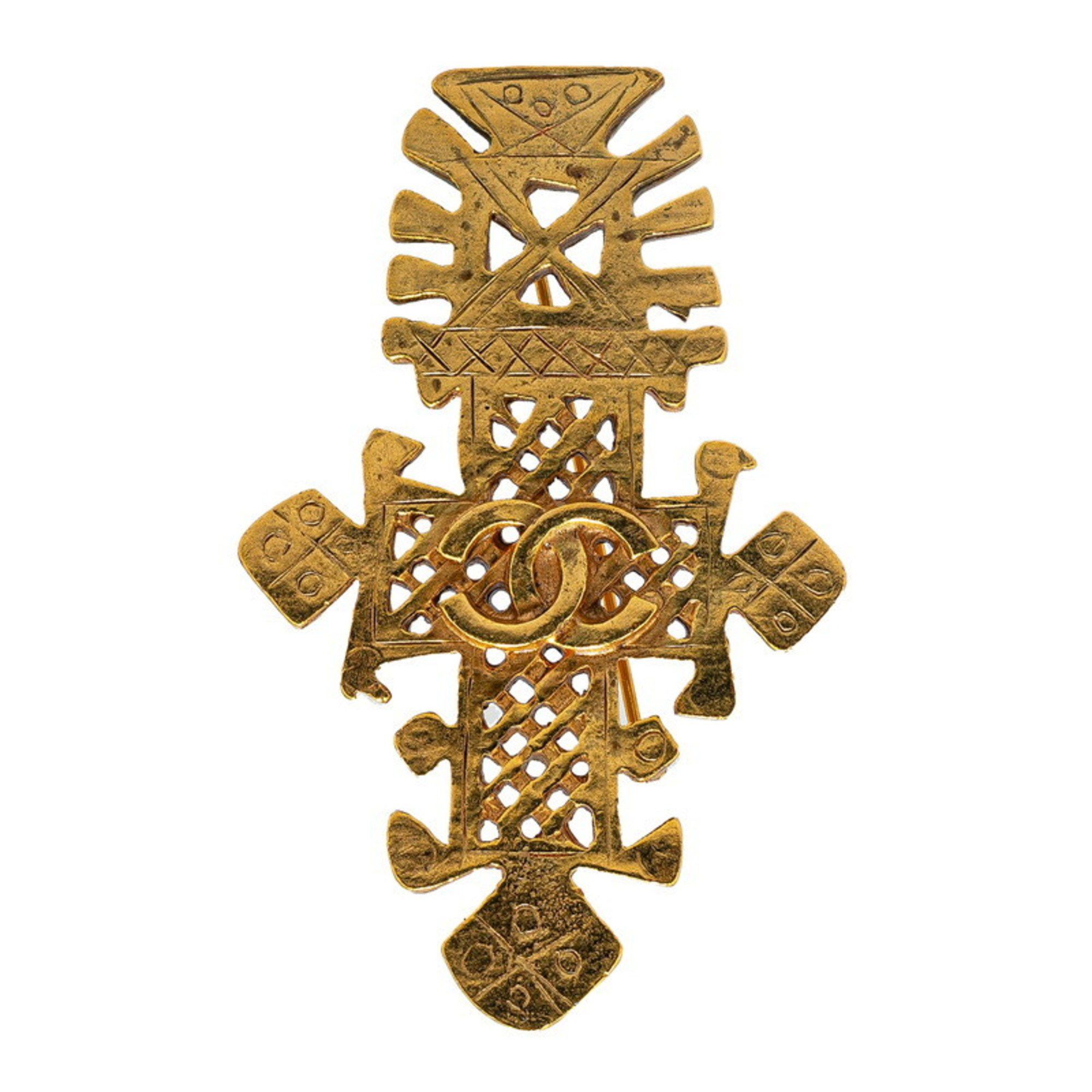 Chanel Chanel Coco Mark brooch Size ONE SIZE - 1 Thumbnail