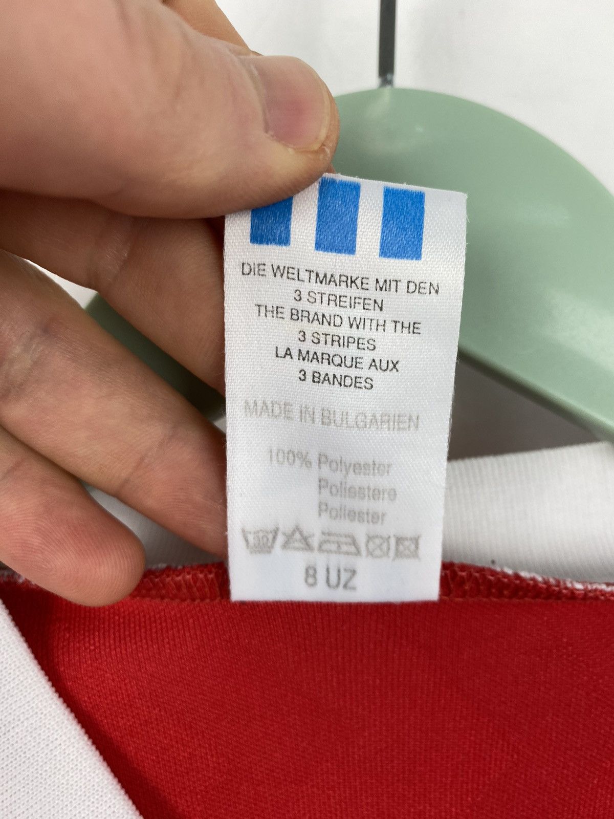 Adidas Vintage Adidas 90s Football Soccer Jersey PSG Germany Italy Size US S / EU 44-46 / 1 - 7 Thumbnail