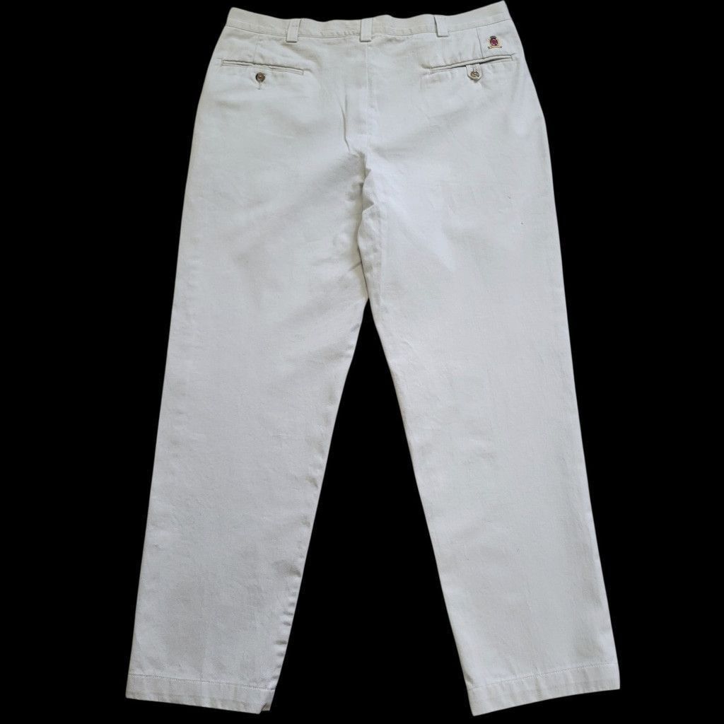 Tommy Hilfiger Tommy Hilfiger Men Beige Relaxed-Fit Chino Pants Size 38/32 Size US 38 / EU 54 - 5 Thumbnail