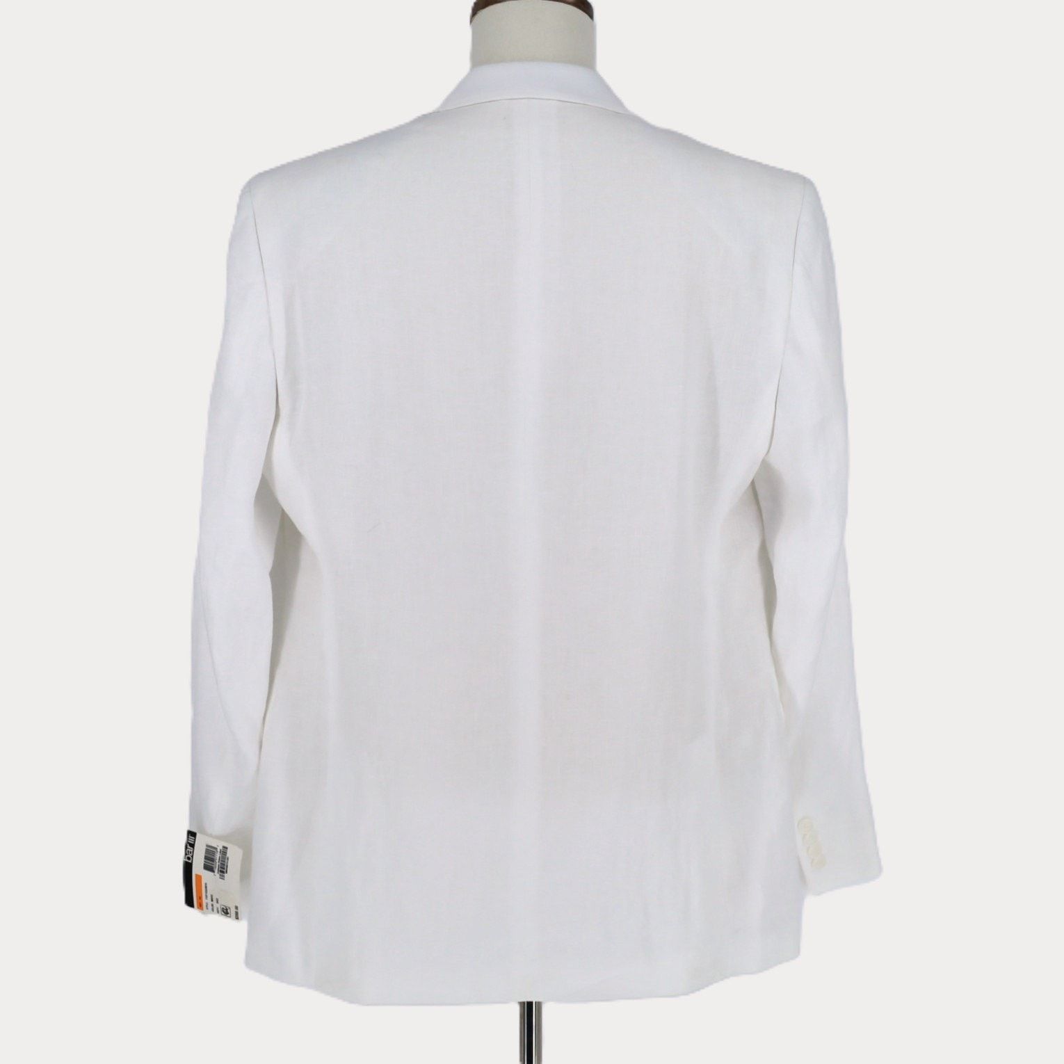 Bar III Bar III Men's White Textured Linen Slim-Fit Suit Jacket 42R Size 42R - 7 Thumbnail