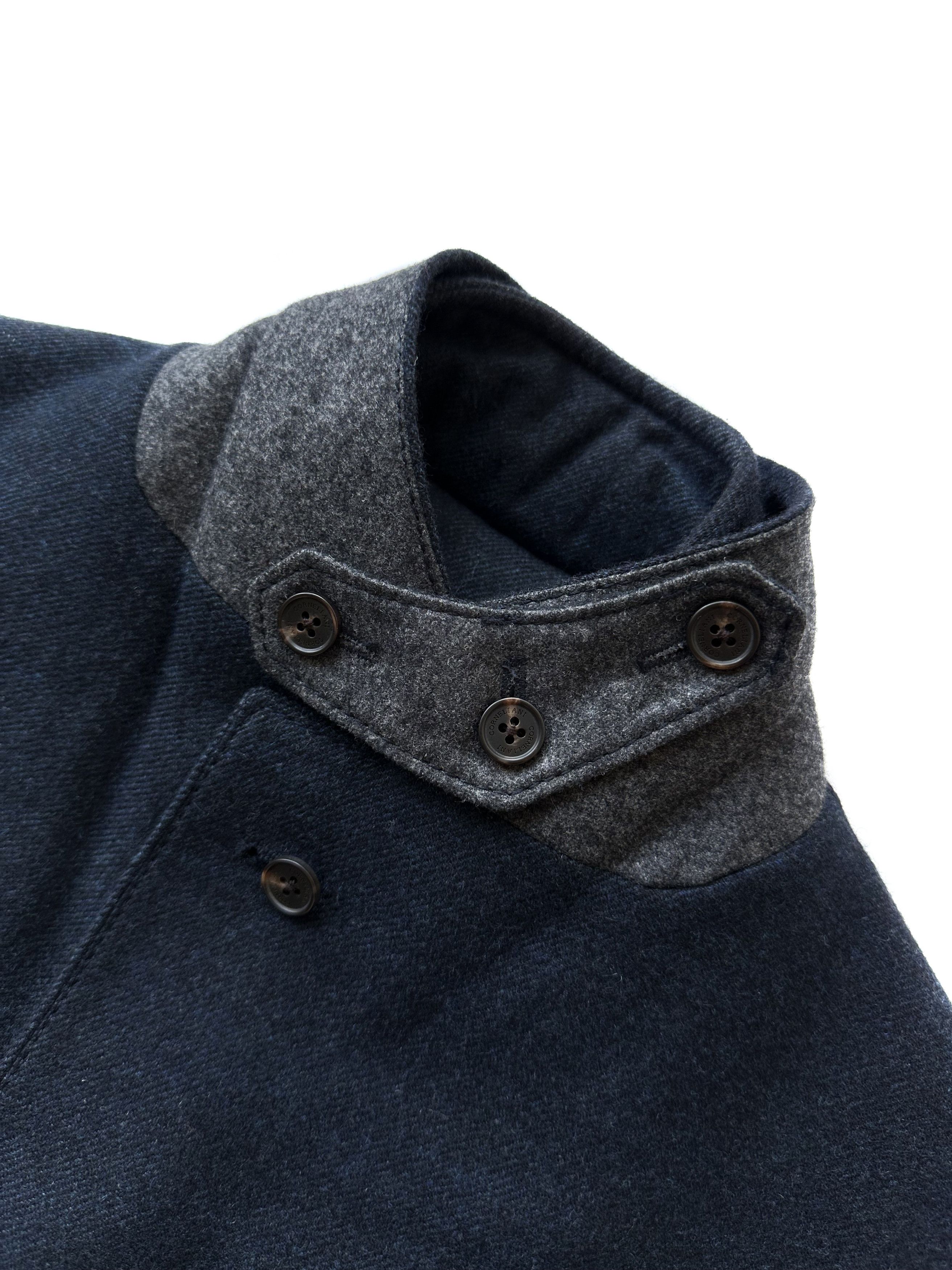 Corneliani Corneliani ID navy melange wool blazer jacket Size 50R - 4 Thumbnail