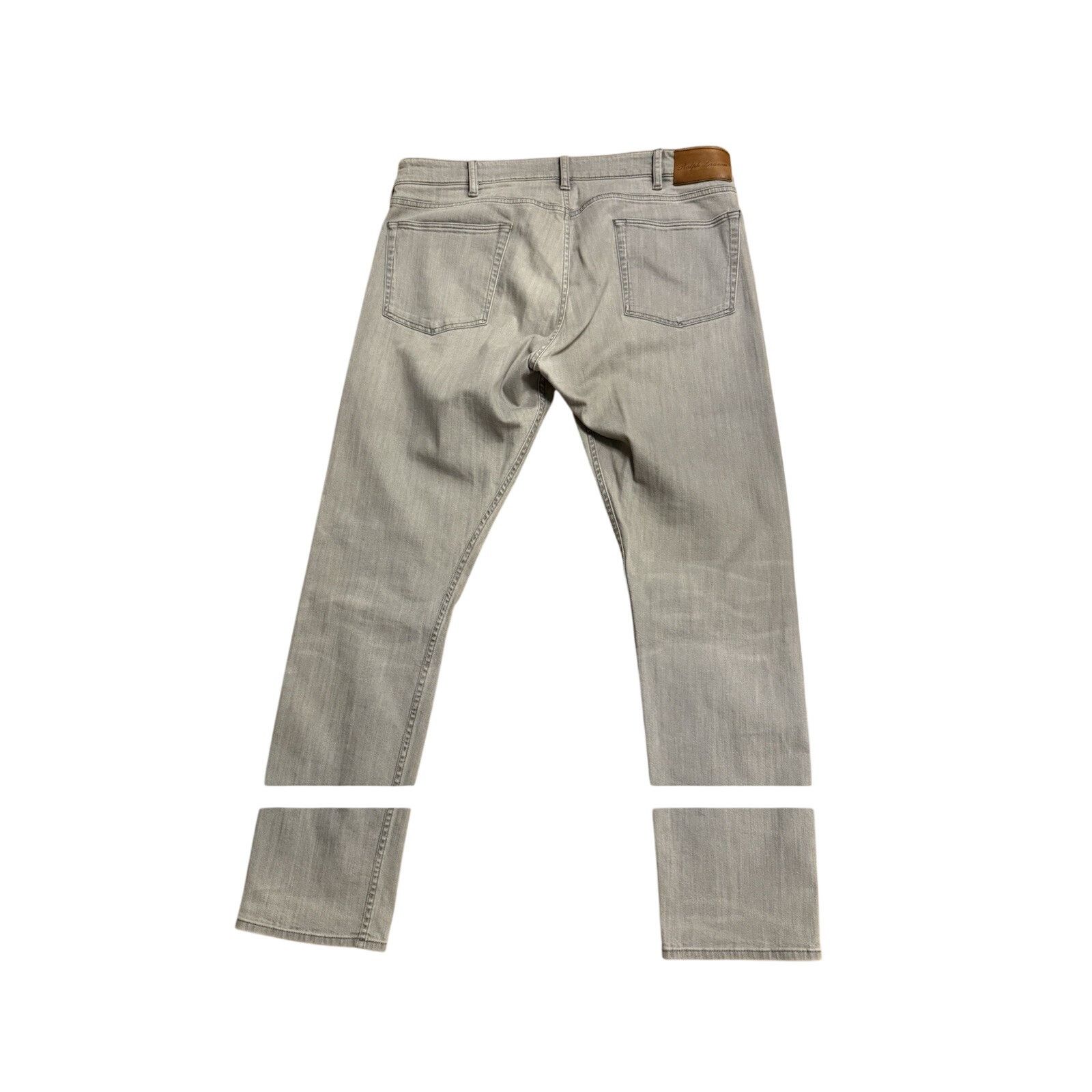 Ralph Lauren Purple Label $795 Ralph Lauren Purple Label Slim Fit Faded Grey Stretch Size US 38 / EU 54 - 5 Thumbnail