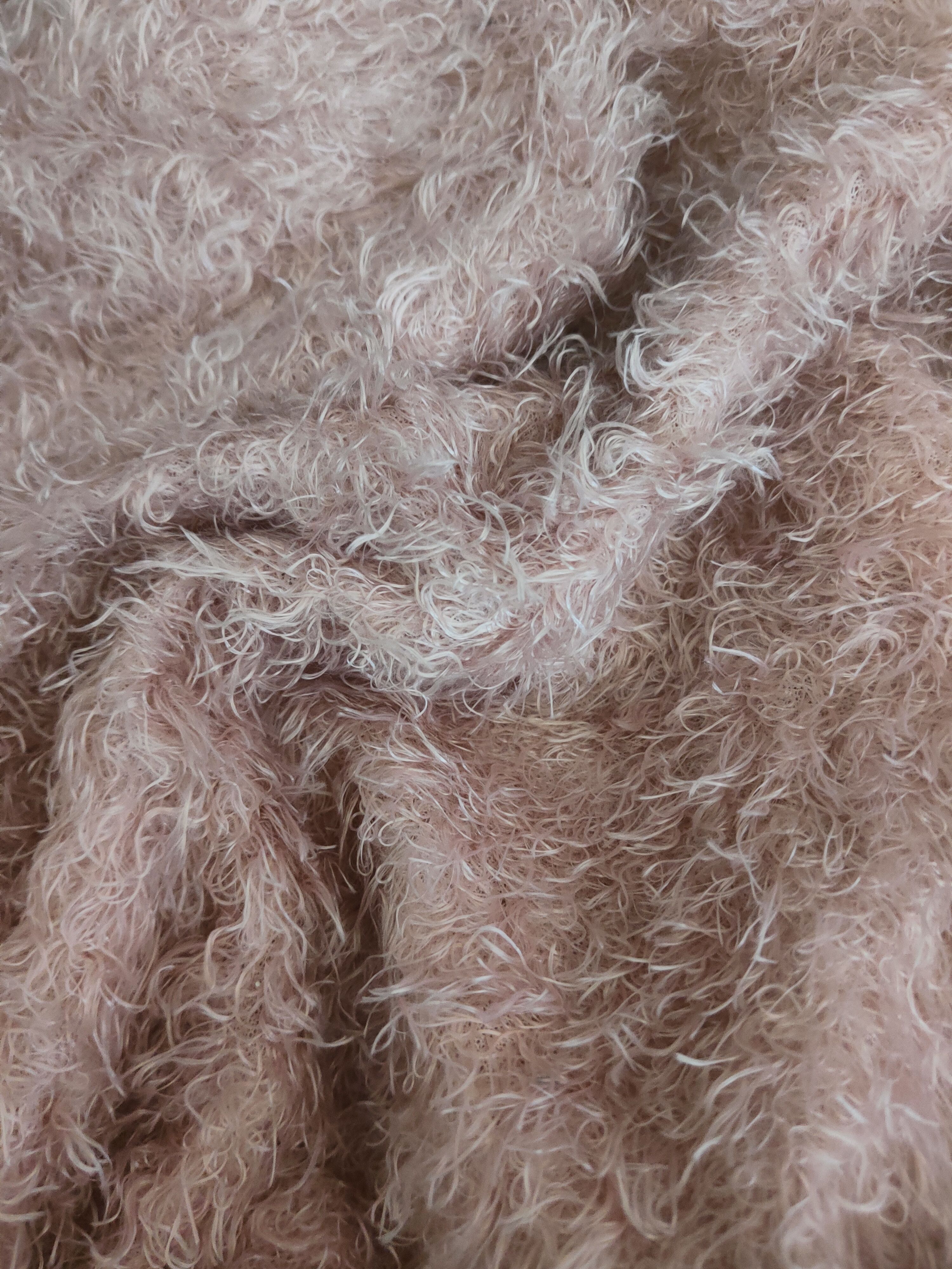 Japanese Brand DL Vis Pink Fur Mohair Knitwear #46-512 Size S / US 4 / IT 40 - 10 Thumbnail