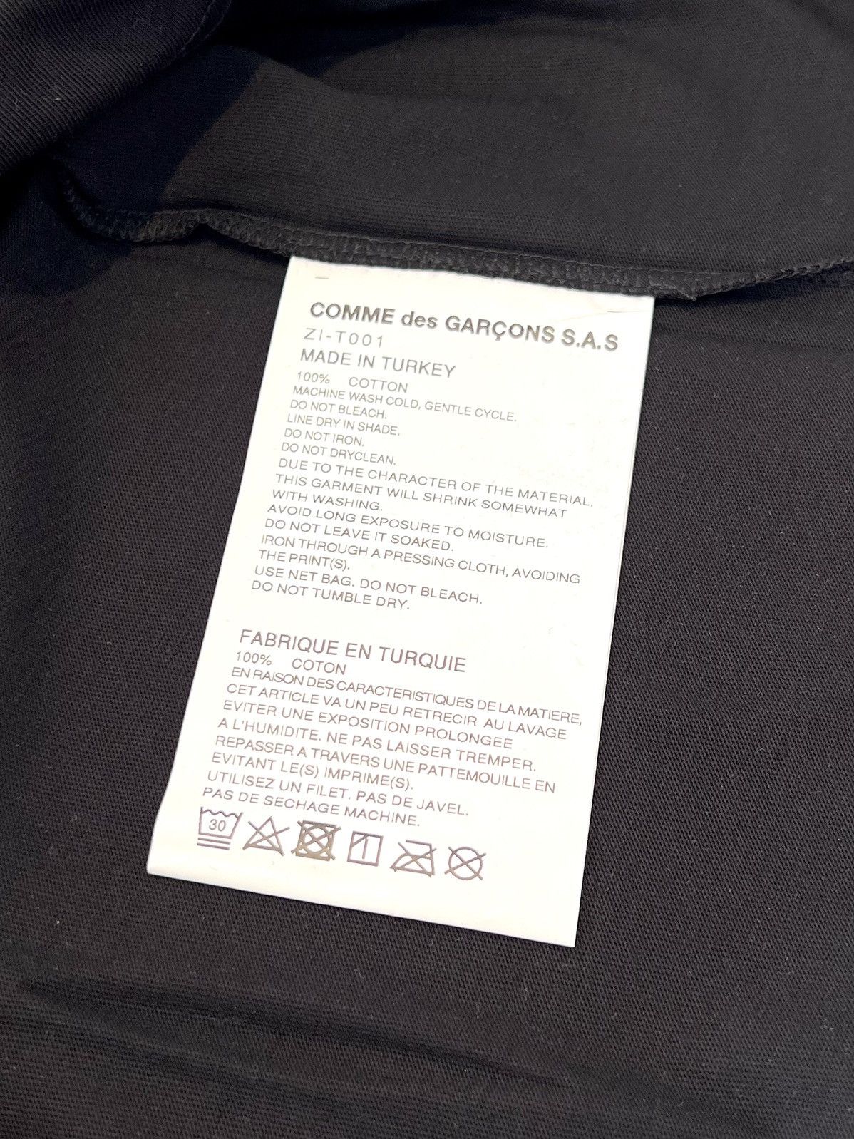 Chrome Hearts × Dover Street Market Chrome Hearts x Dover Street Market x Comme Des Garçon Tee Size US XL / EU 56 / 4 - 7 Thumbnail