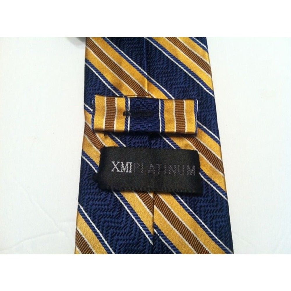 XMI Platinum XMI PLATINUM MEN'S NEW TIE WIDTH: 3 1/4" Size ONE SIZE - 5 Thumbnail