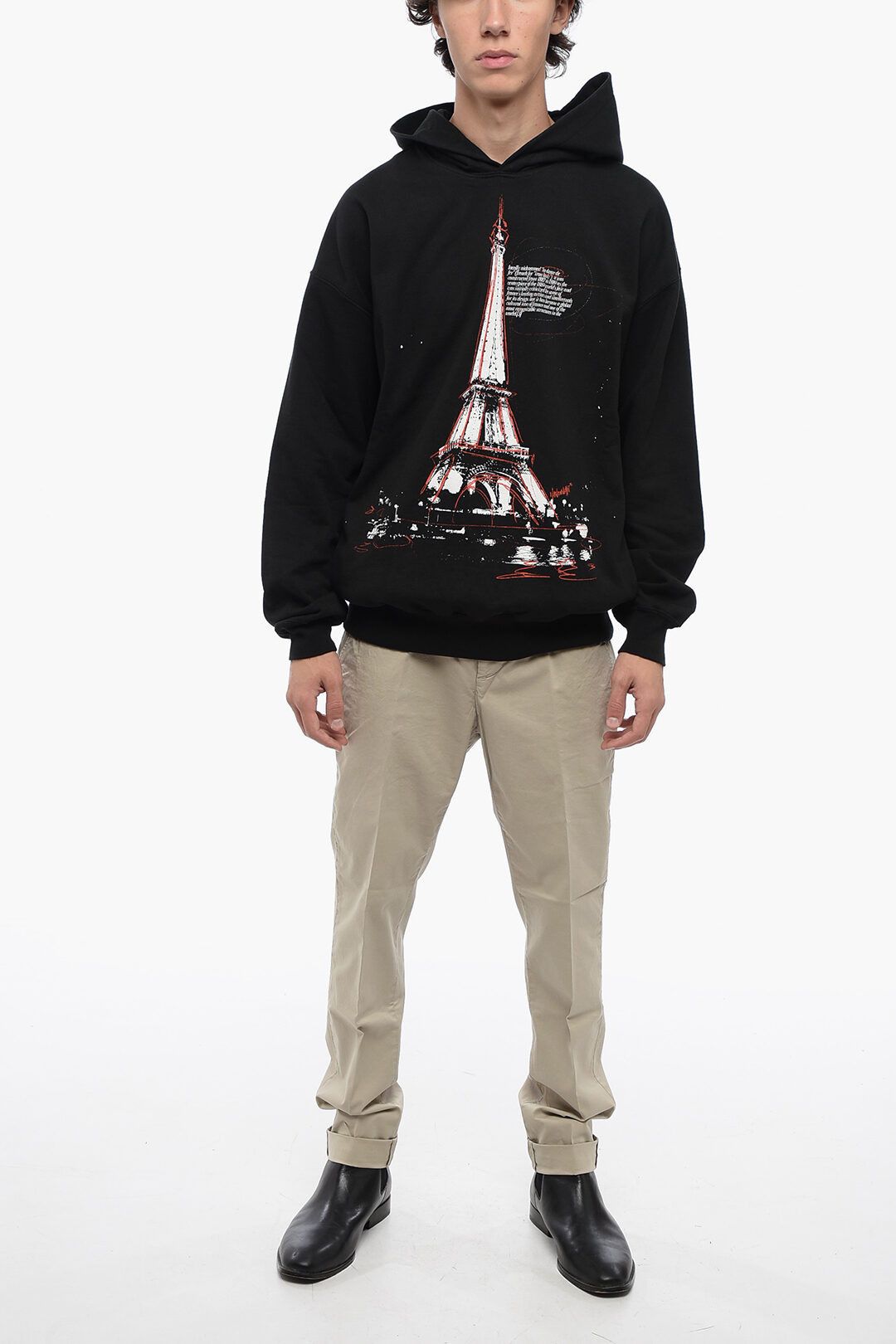 1989 STUDIO og1mm1024 Cotton Hoodie in Black Size US M / EU 48-50 / 2 - 4 Thumbnail