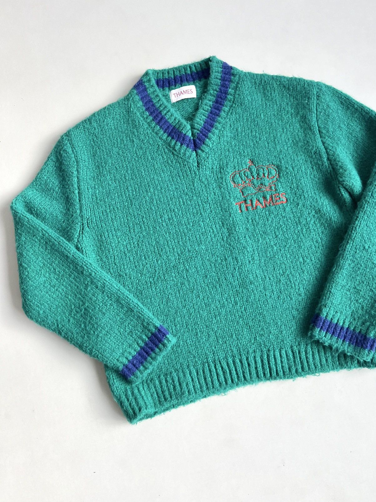 Thames Thames P.G. Knit Shrewsbury Chunky Cricket Sweater Size US M / EU 48-50 / 2 - 4 Thumbnail