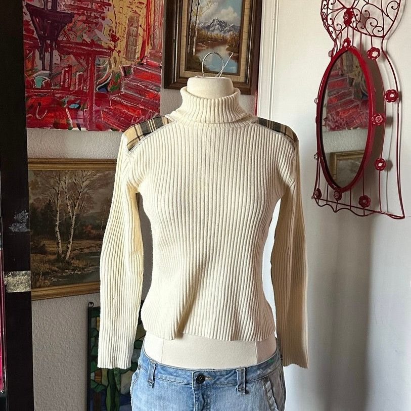 Other josephine chause cream white knit turtleneck sweater Size S / US 4 / IT 40 - 1 Thumbnail